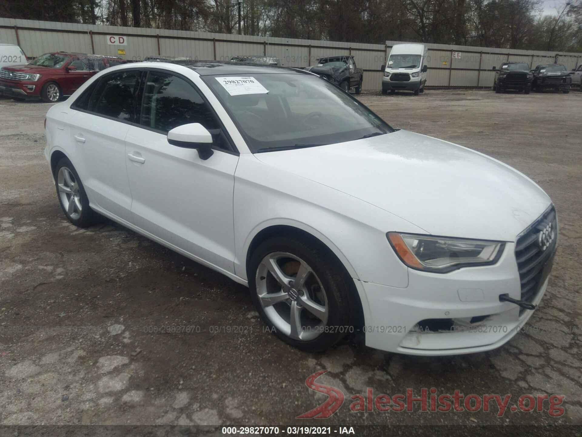 WAUA7GFF0G1032663 2016 AUDI A3