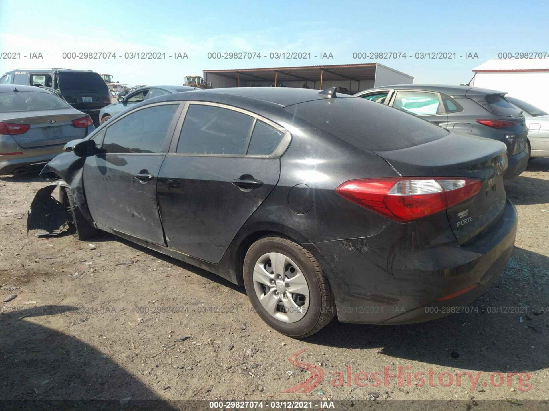 KNAFK4A68G5602637 2016 KIA FORTE