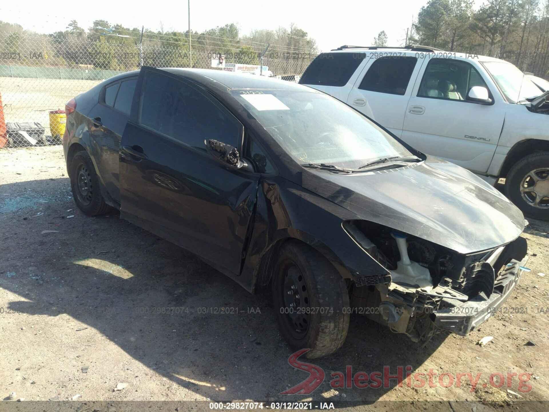 KNAFK4A68G5602637 2016 KIA FORTE