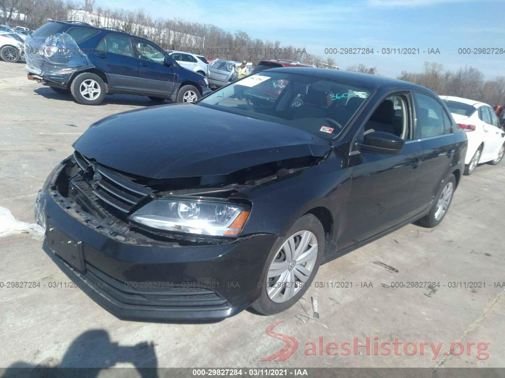 3VW2B7AJXHM301593 2017 VOLKSWAGEN JETTA