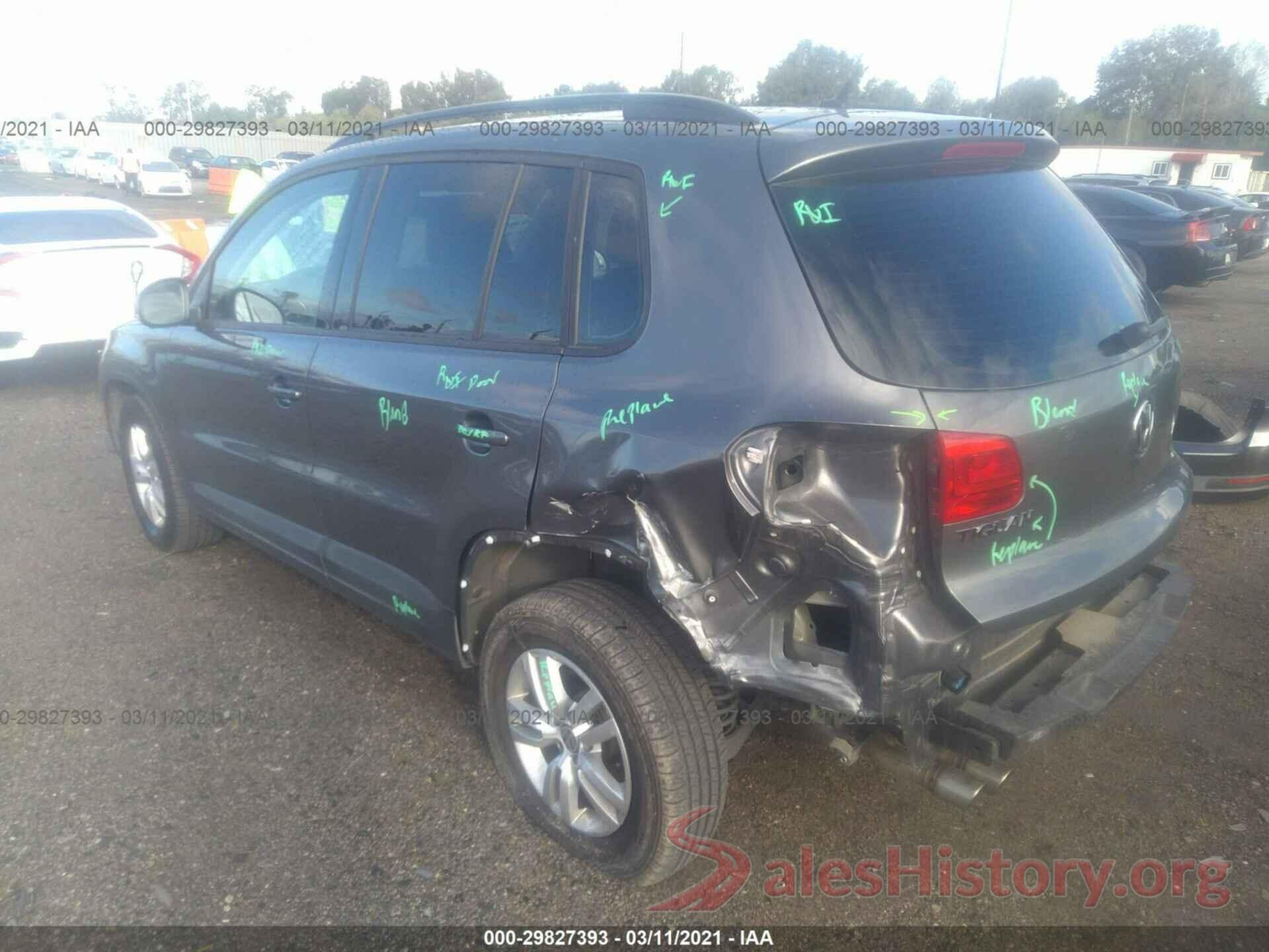 WVGAV7AX1GW558338 2016 VOLKSWAGEN TIGUAN