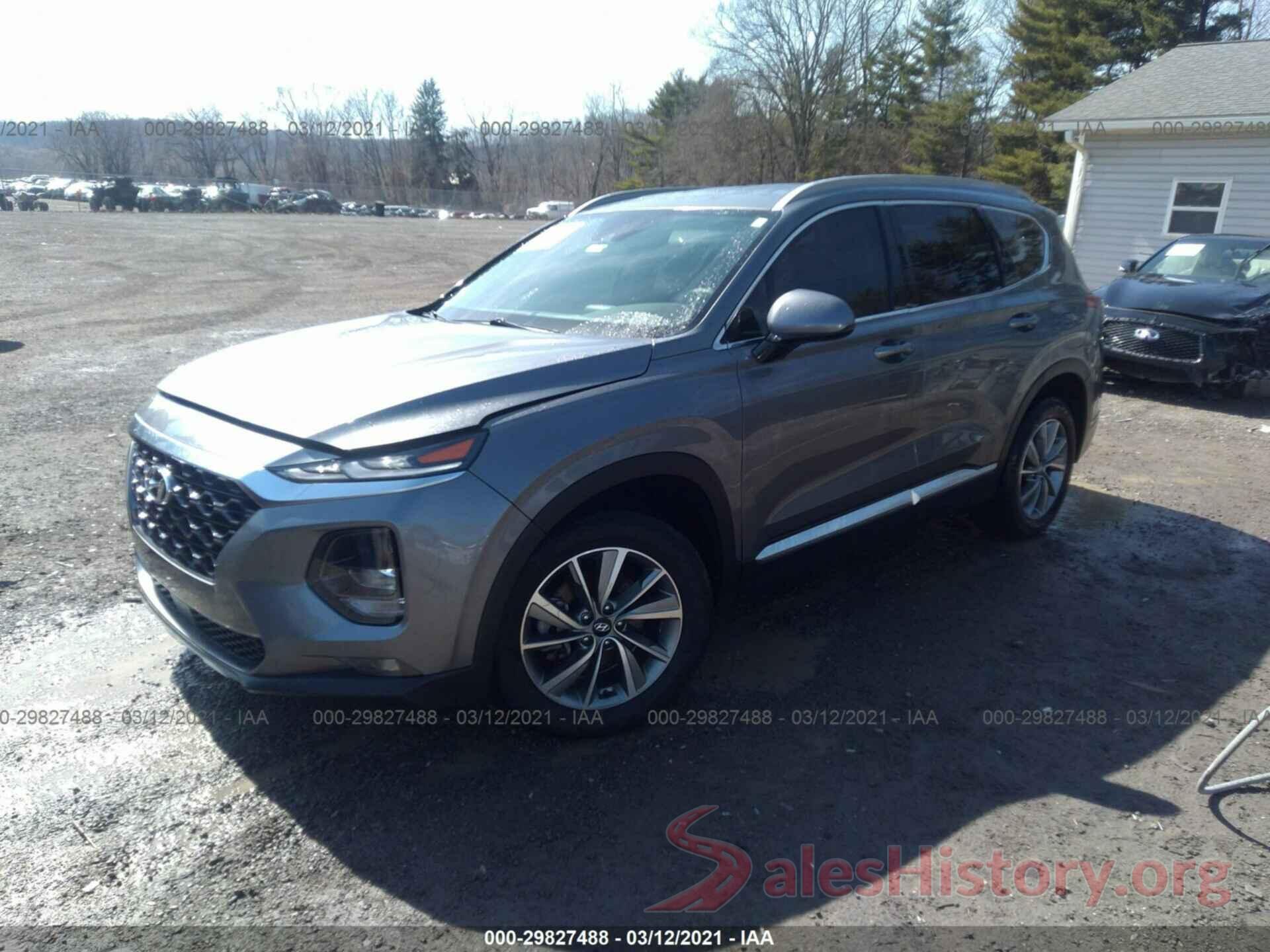 5NMS3CAD0KH001283 2019 HYUNDAI SANTA FE