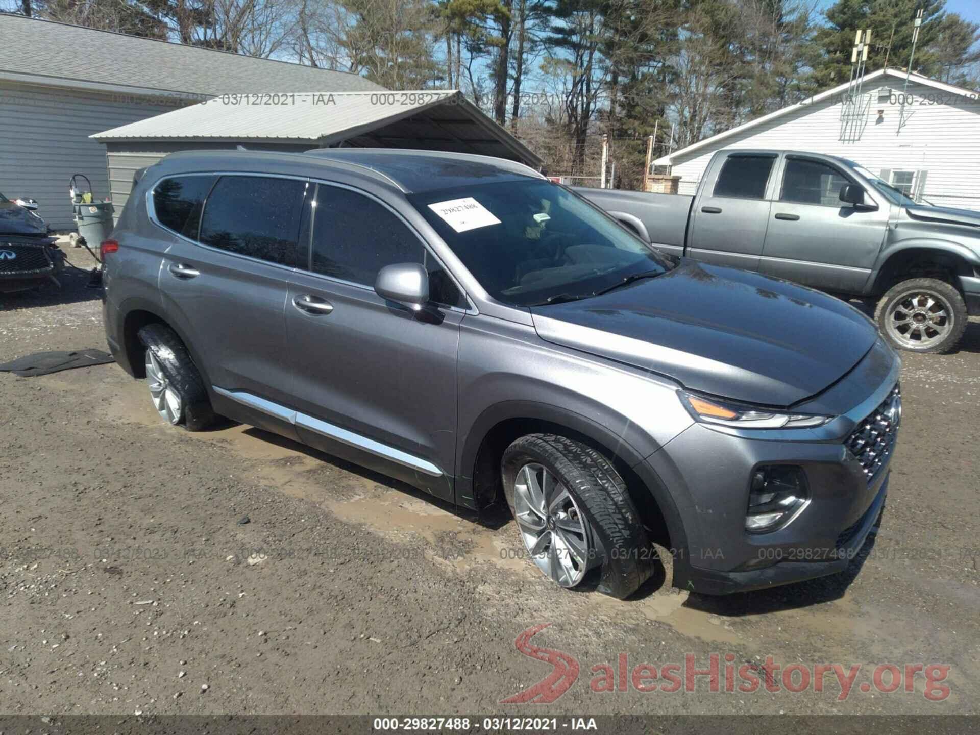 5NMS3CAD0KH001283 2019 HYUNDAI SANTA FE