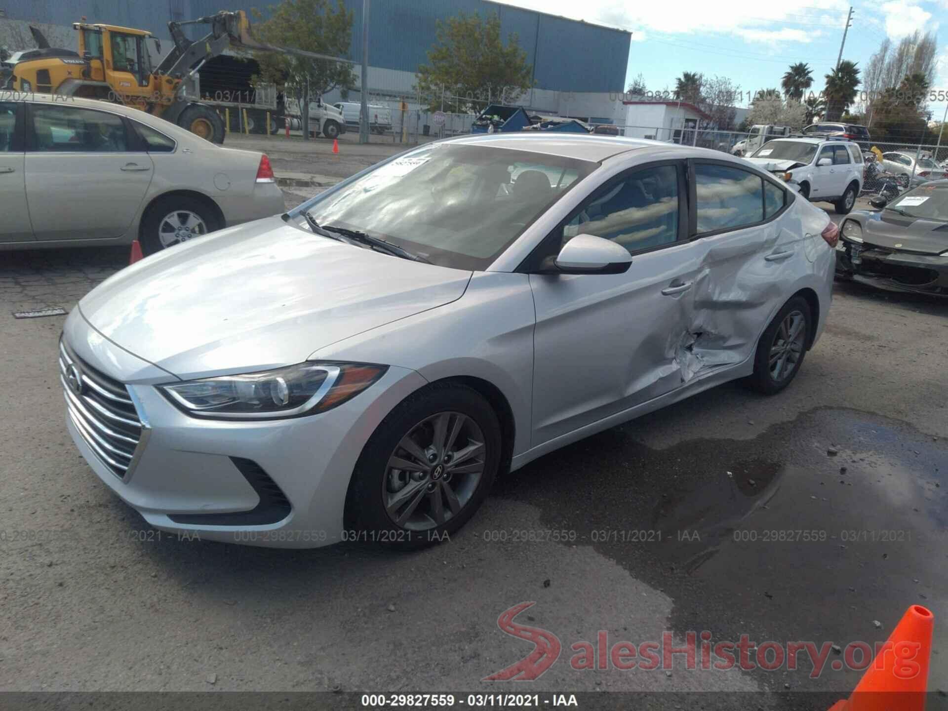 5NPD84LF5JH231076 2018 HYUNDAI ELANTRA