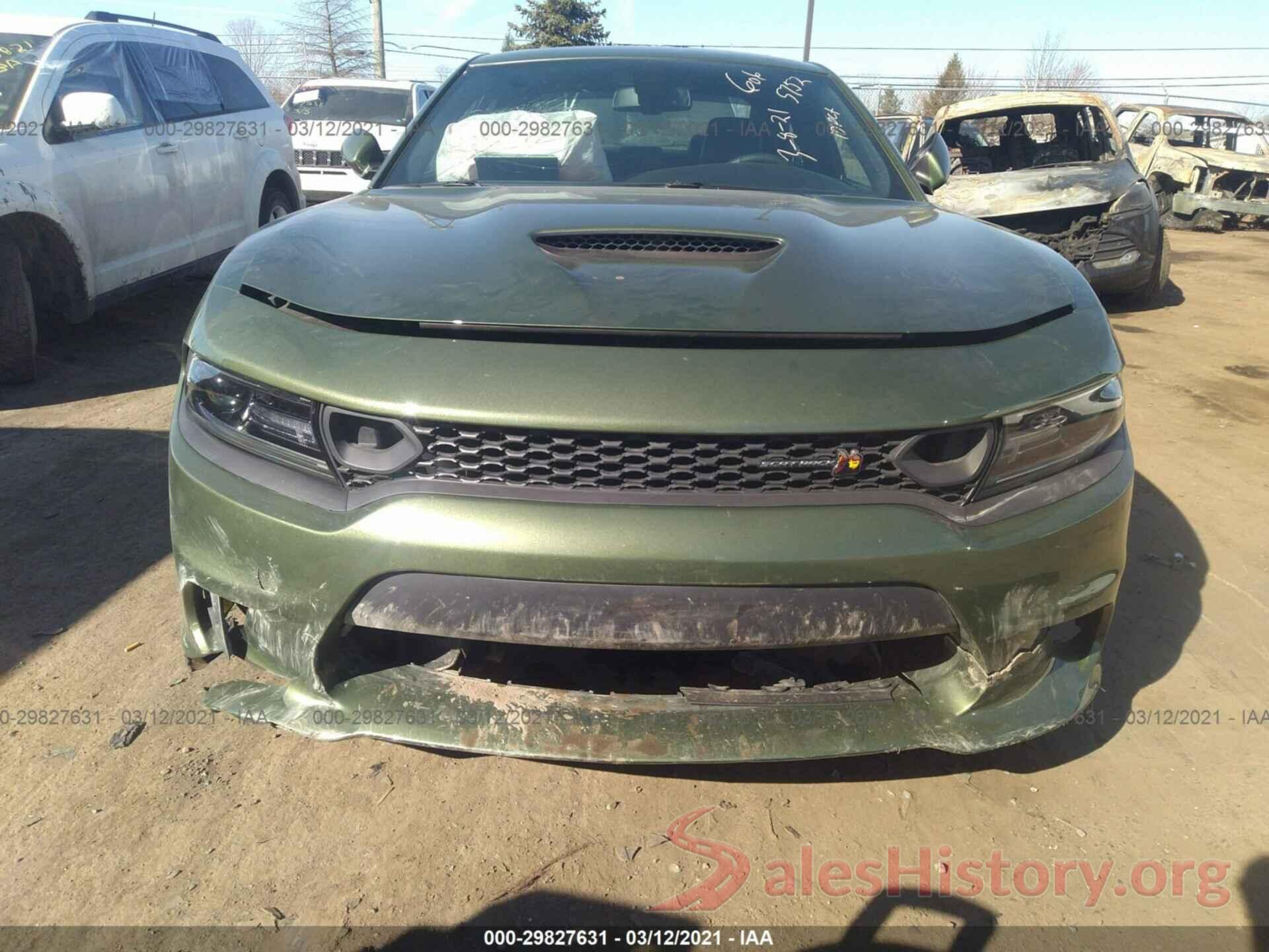 2C3CDXGJ4MH535752 2021 DODGE CHARGER