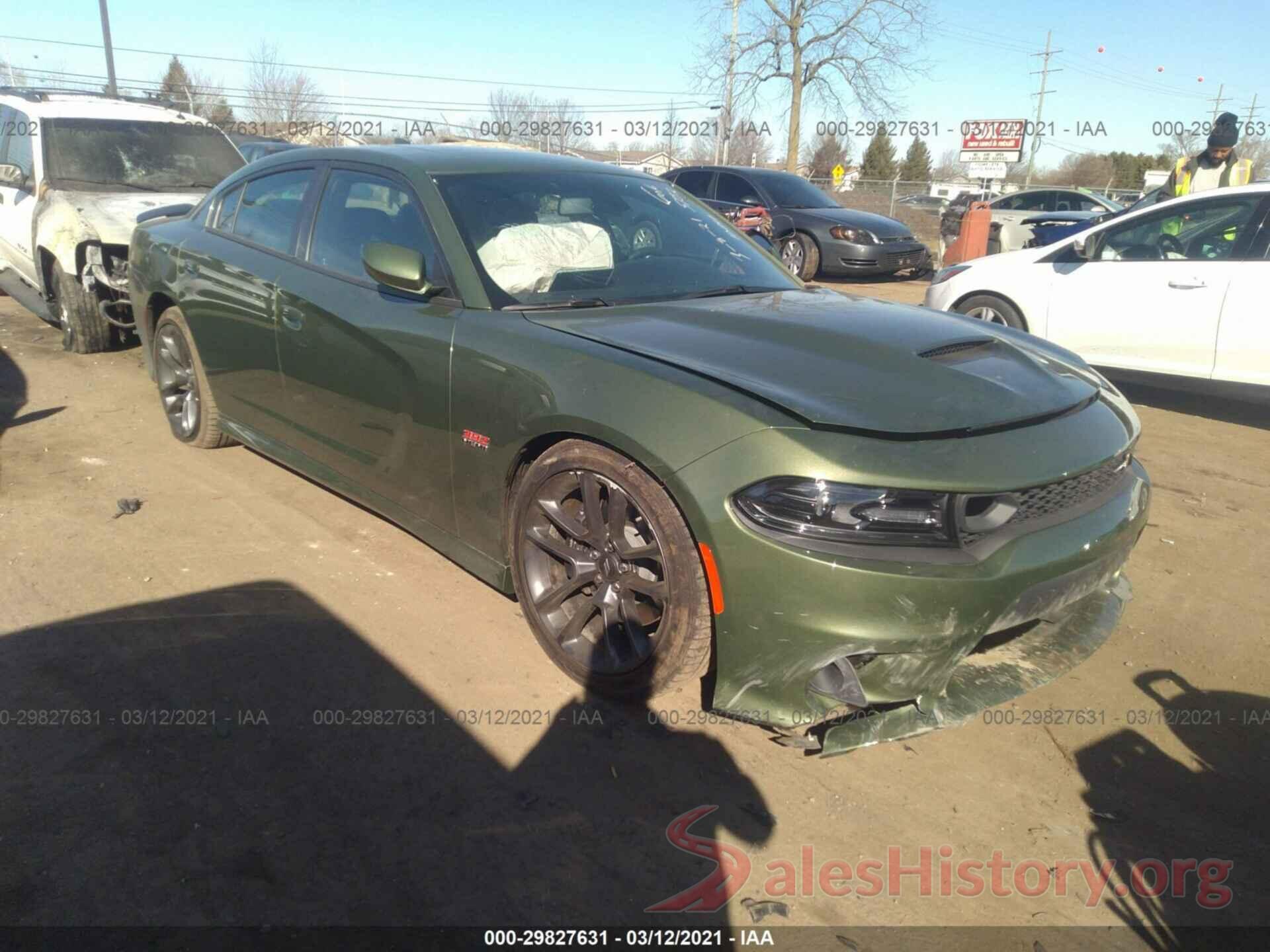 2C3CDXGJ4MH535752 2021 DODGE CHARGER