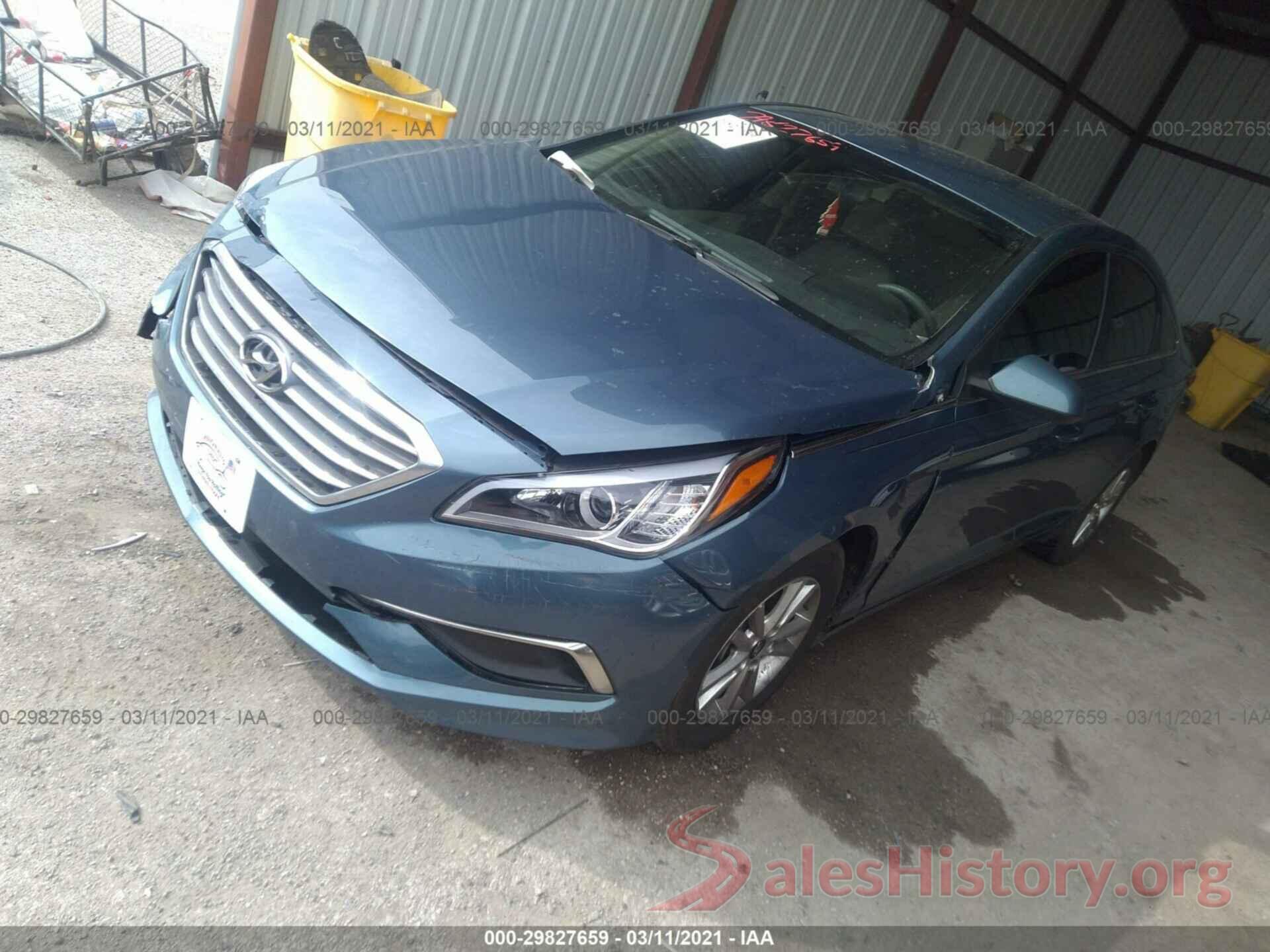 5NPE24AF7HH513741 2017 HYUNDAI SONATA