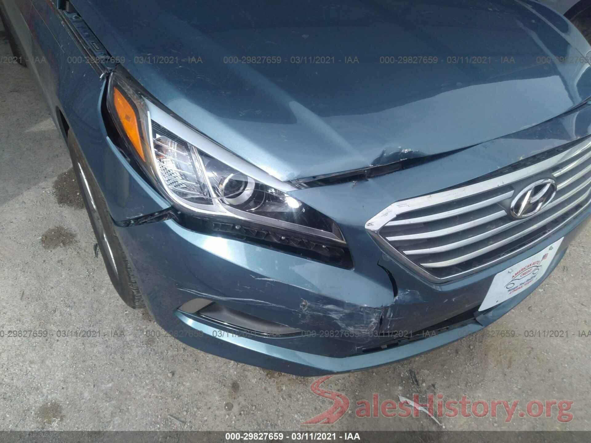 5NPE24AF7HH513741 2017 HYUNDAI SONATA