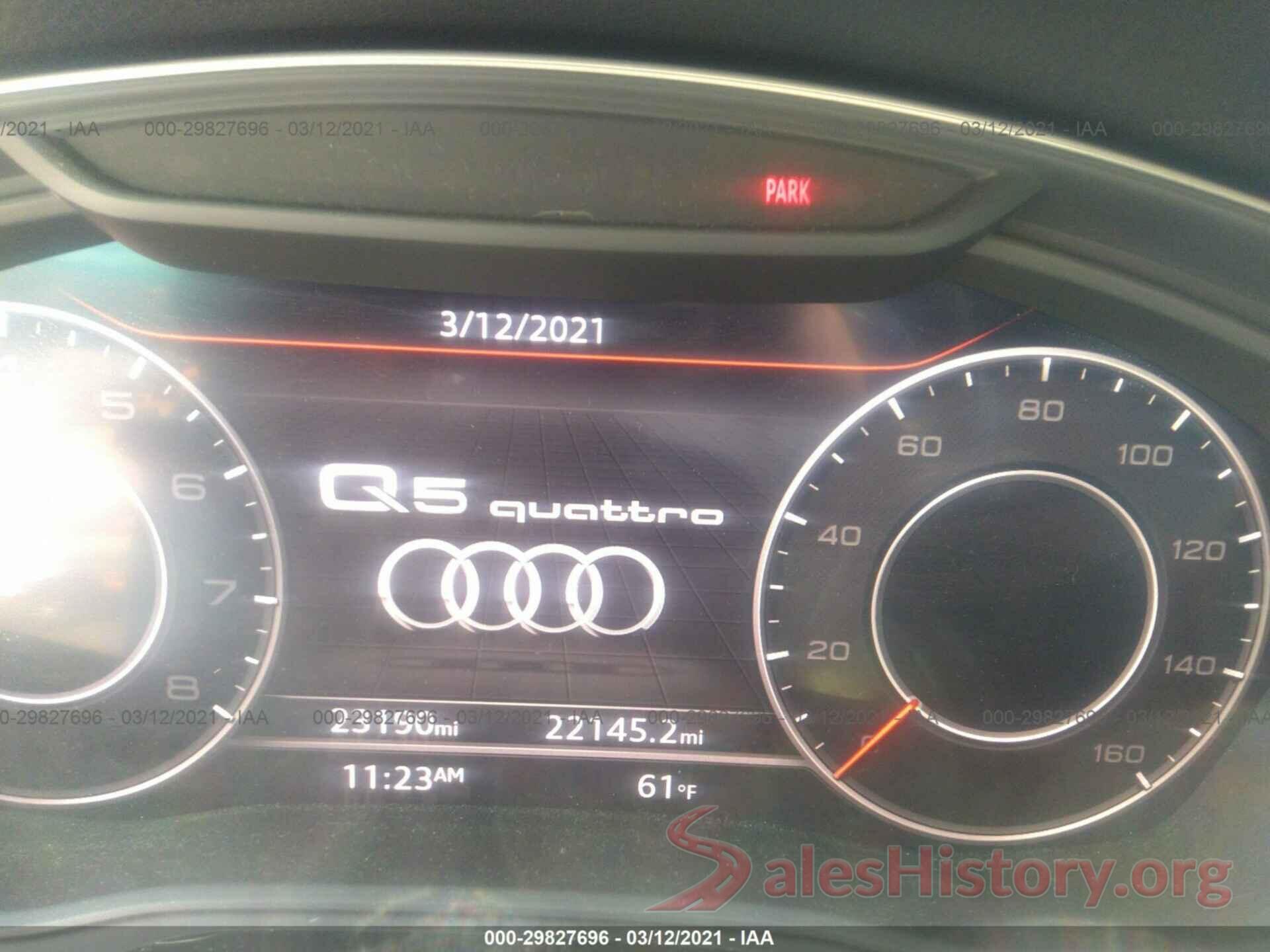 WA1BNAFY2K2075698 2019 AUDI Q5