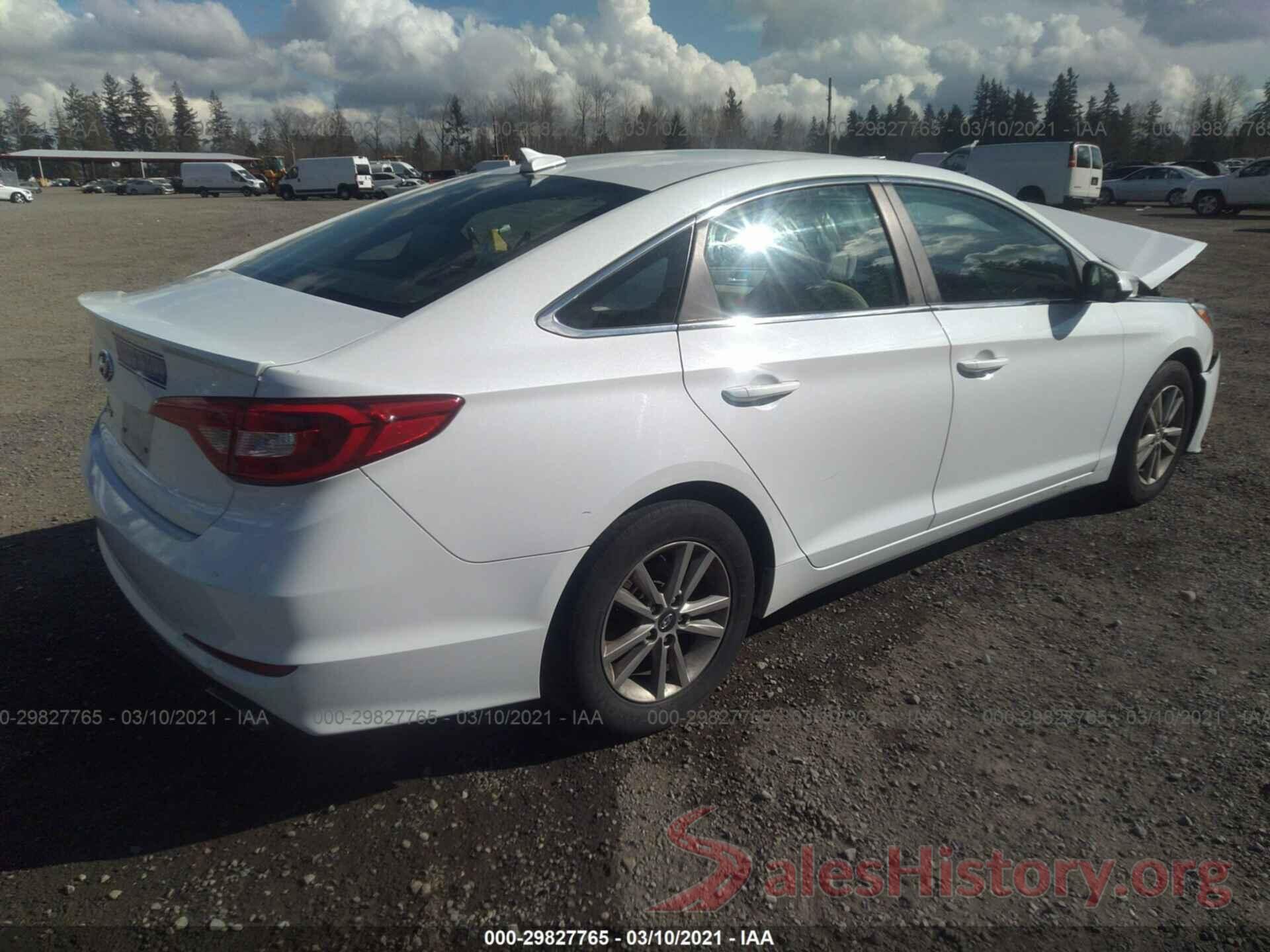 5NPE24AF7GH273220 2016 HYUNDAI SONATA