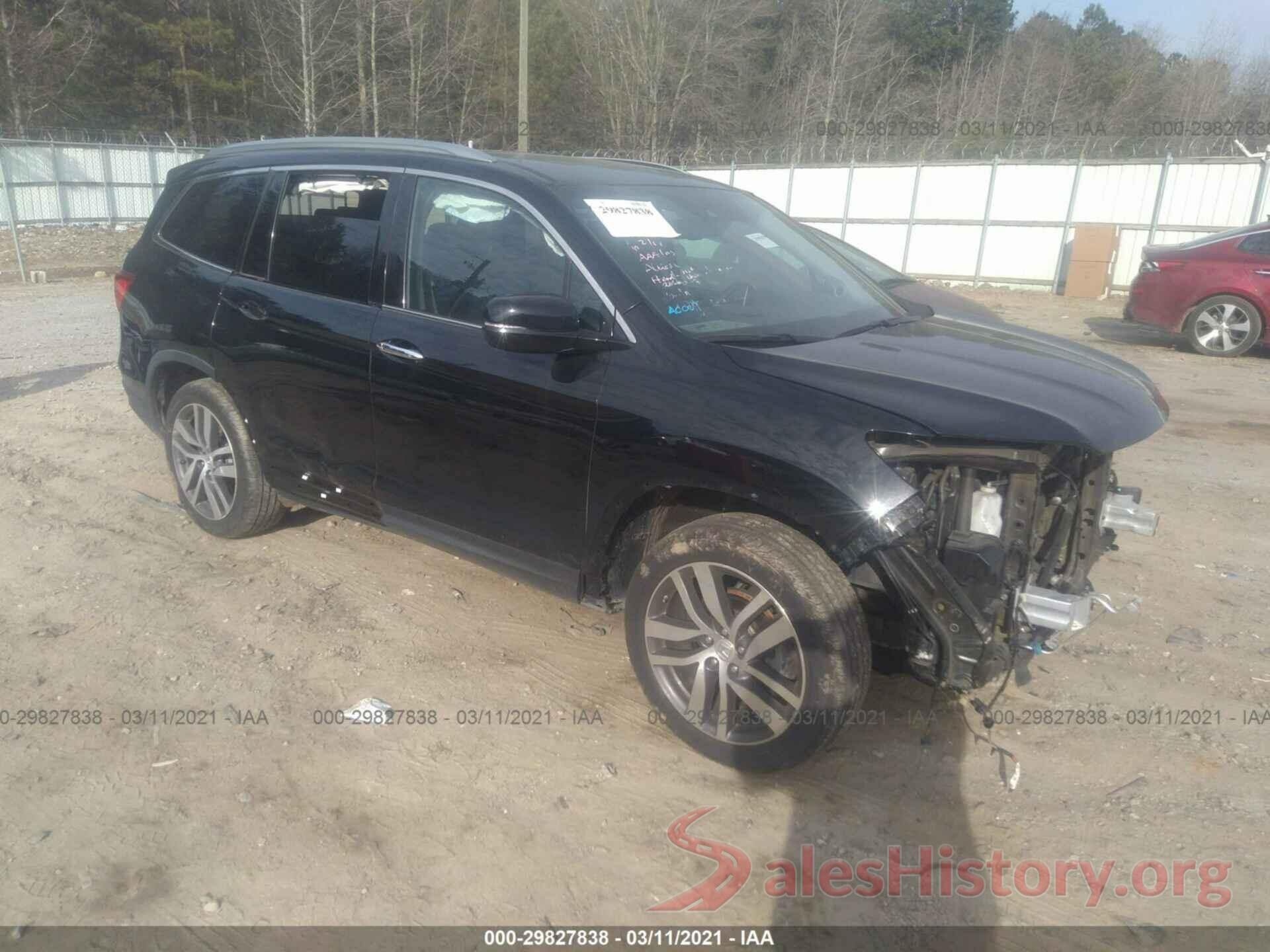 5FNYF6H09HB006062 2017 HONDA PILOT