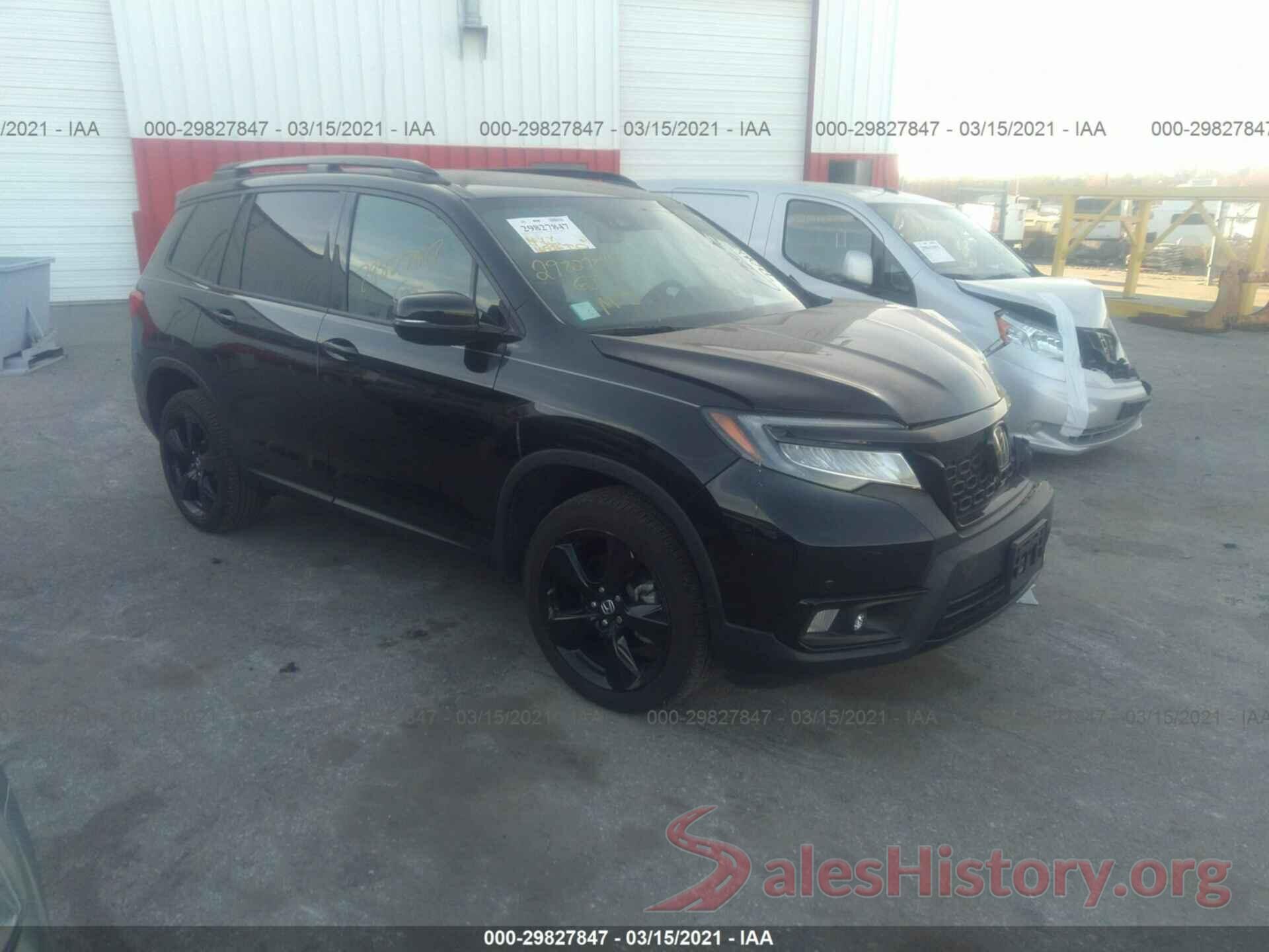 5FNYF8H09KB003682 2019 HONDA PASSPORT