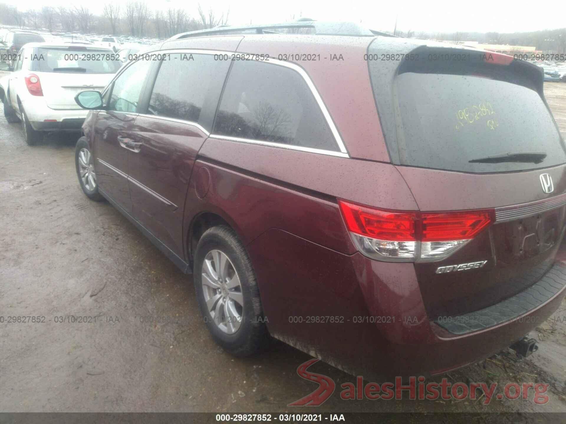 5FNRL5H67GB027521 2016 HONDA ODYSSEY