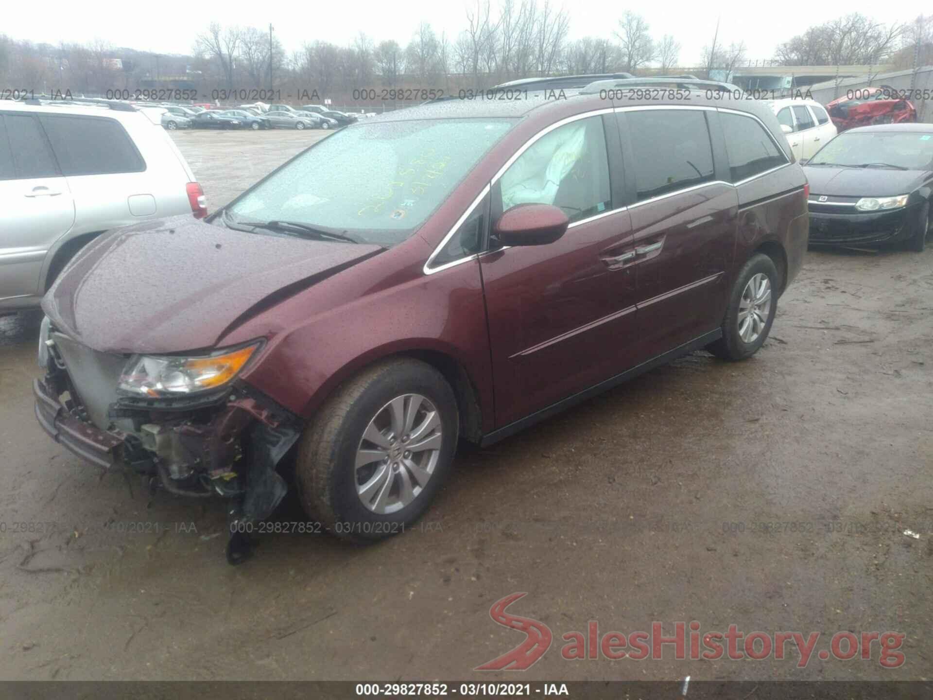 5FNRL5H67GB027521 2016 HONDA ODYSSEY