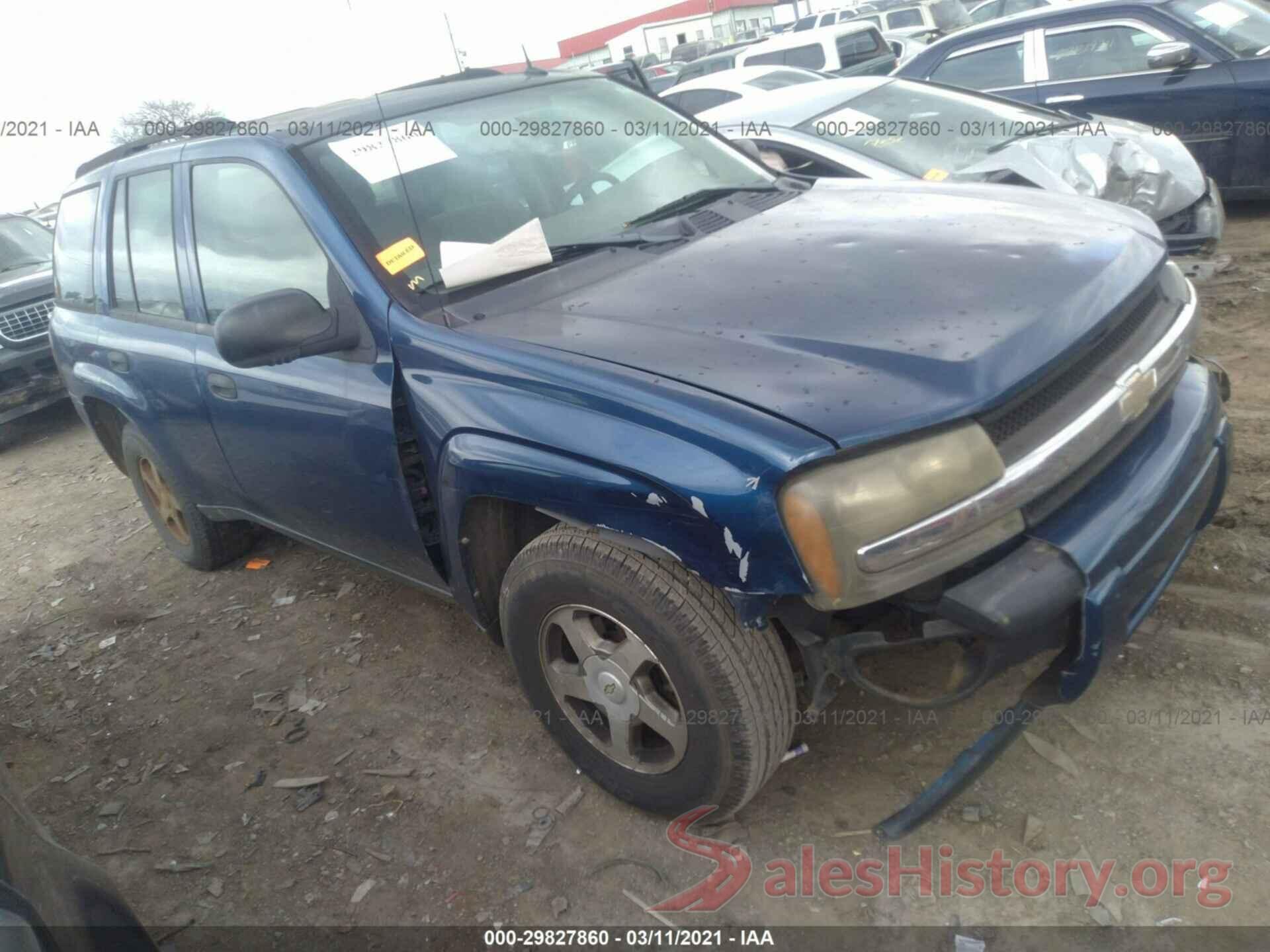 KMHD04LB4HU334621 2005 CHEVROLET TRAILBLAZER