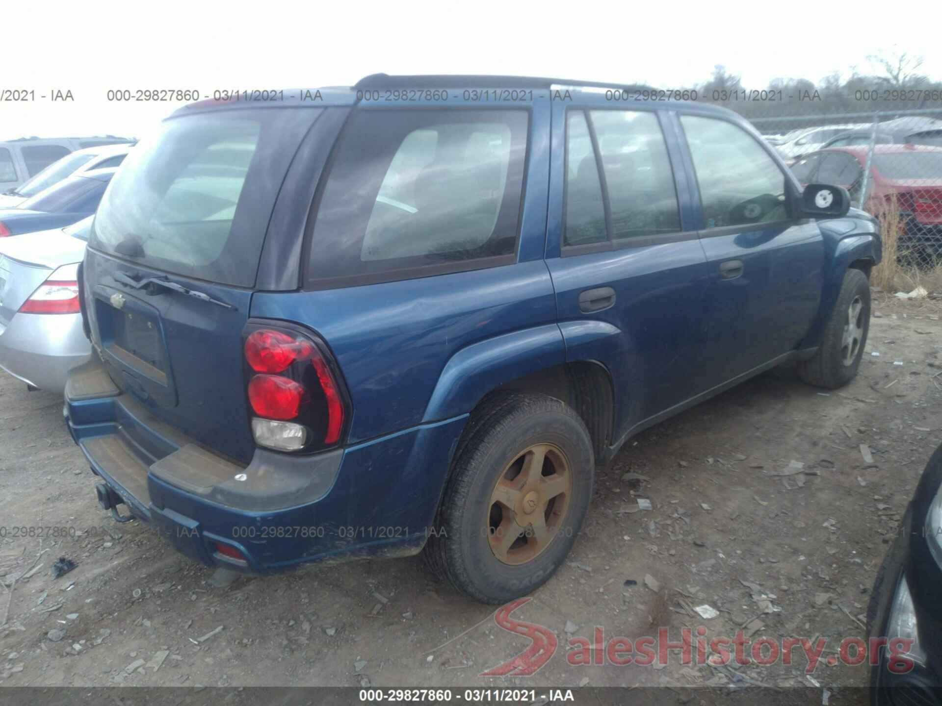 KMHD04LB4HU334621 2005 CHEVROLET TRAILBLAZER