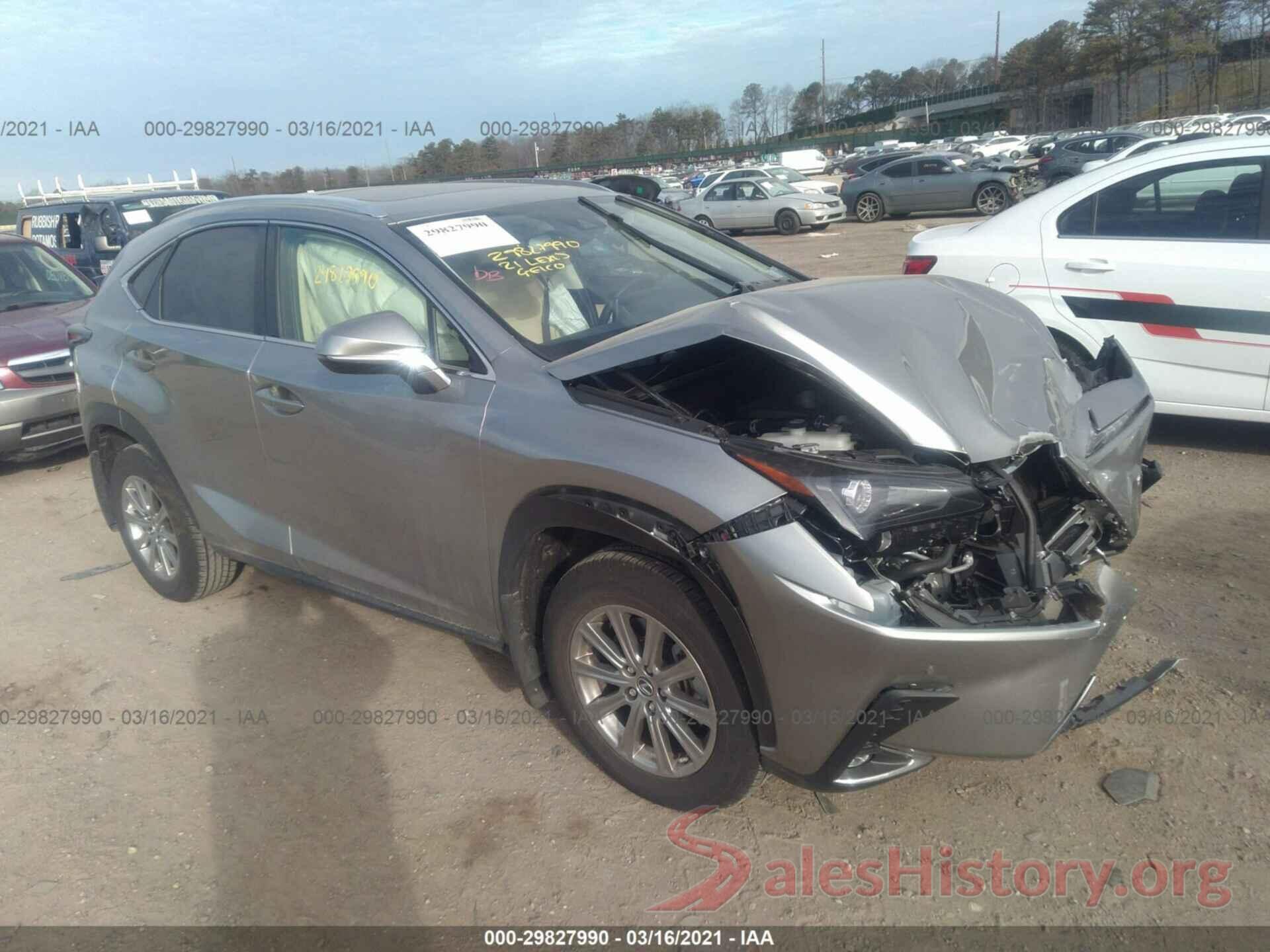 JTJDARDZ0M5021237 2021 LEXUS NX