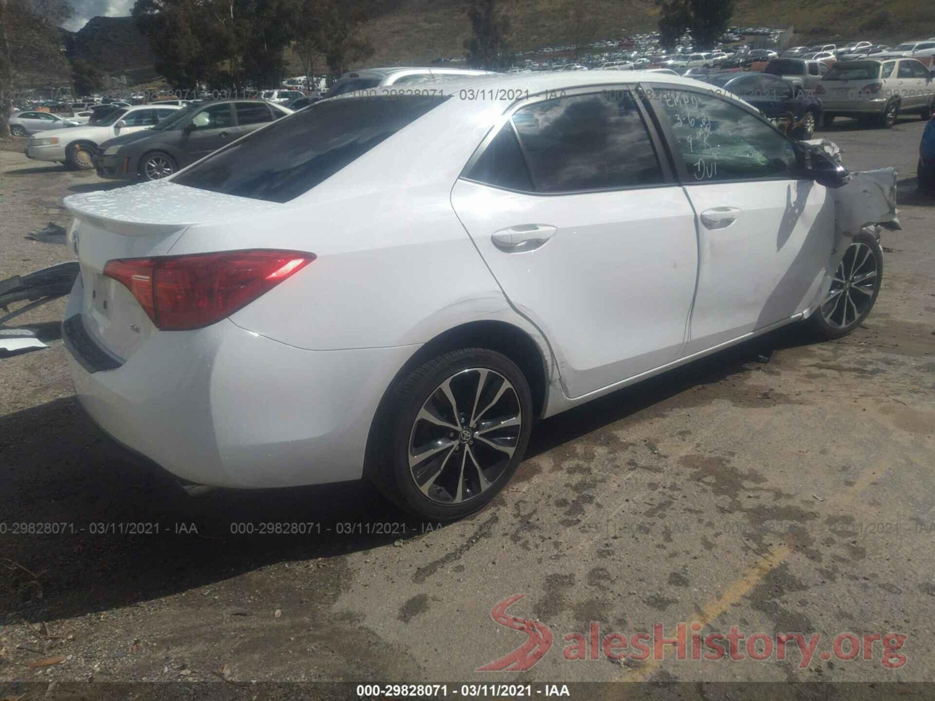 5YFBURHE2JP787607 2018 TOYOTA COROLLA