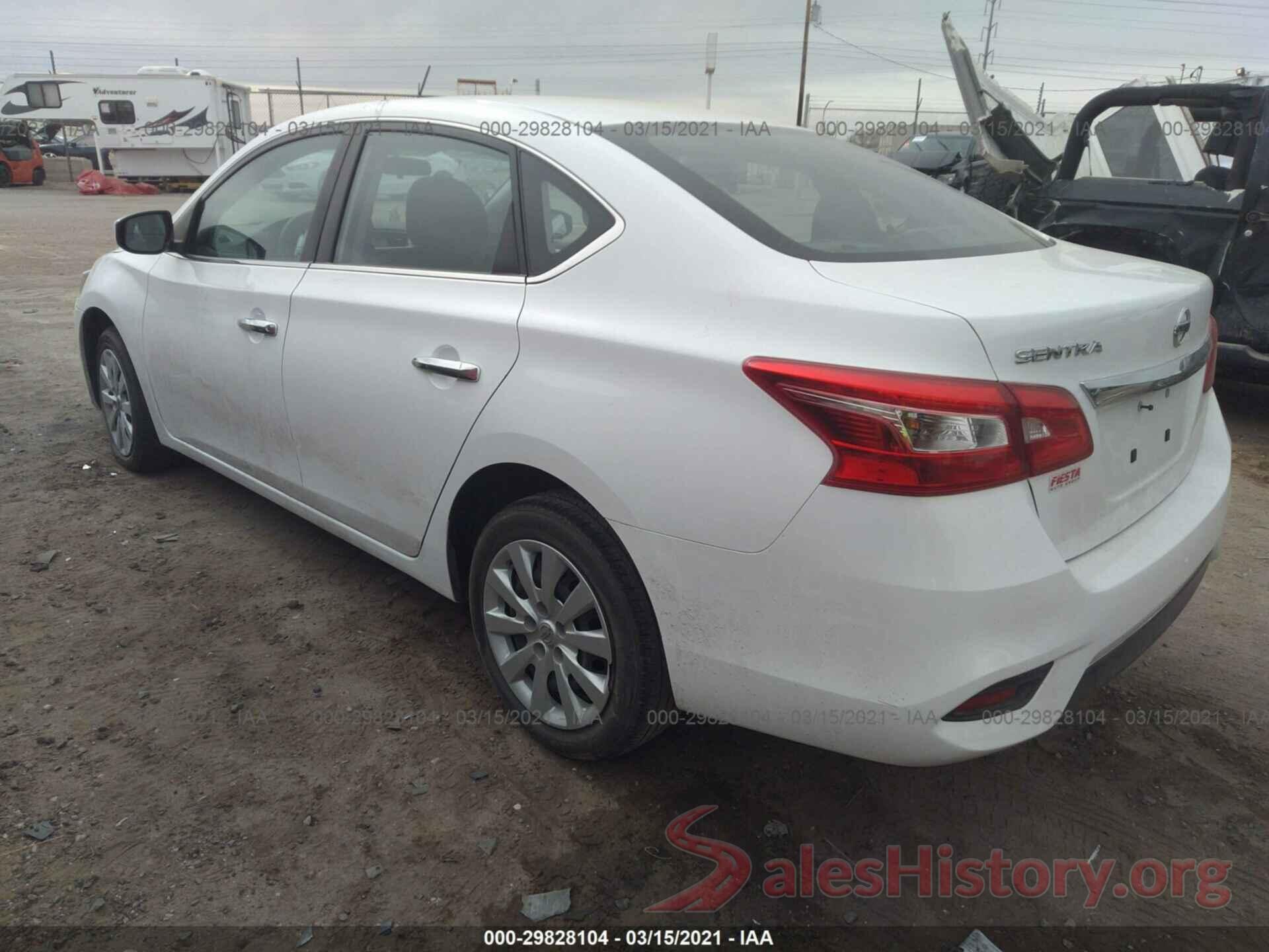 3N1AB7AP7HY264016 2017 NISSAN SENTRA