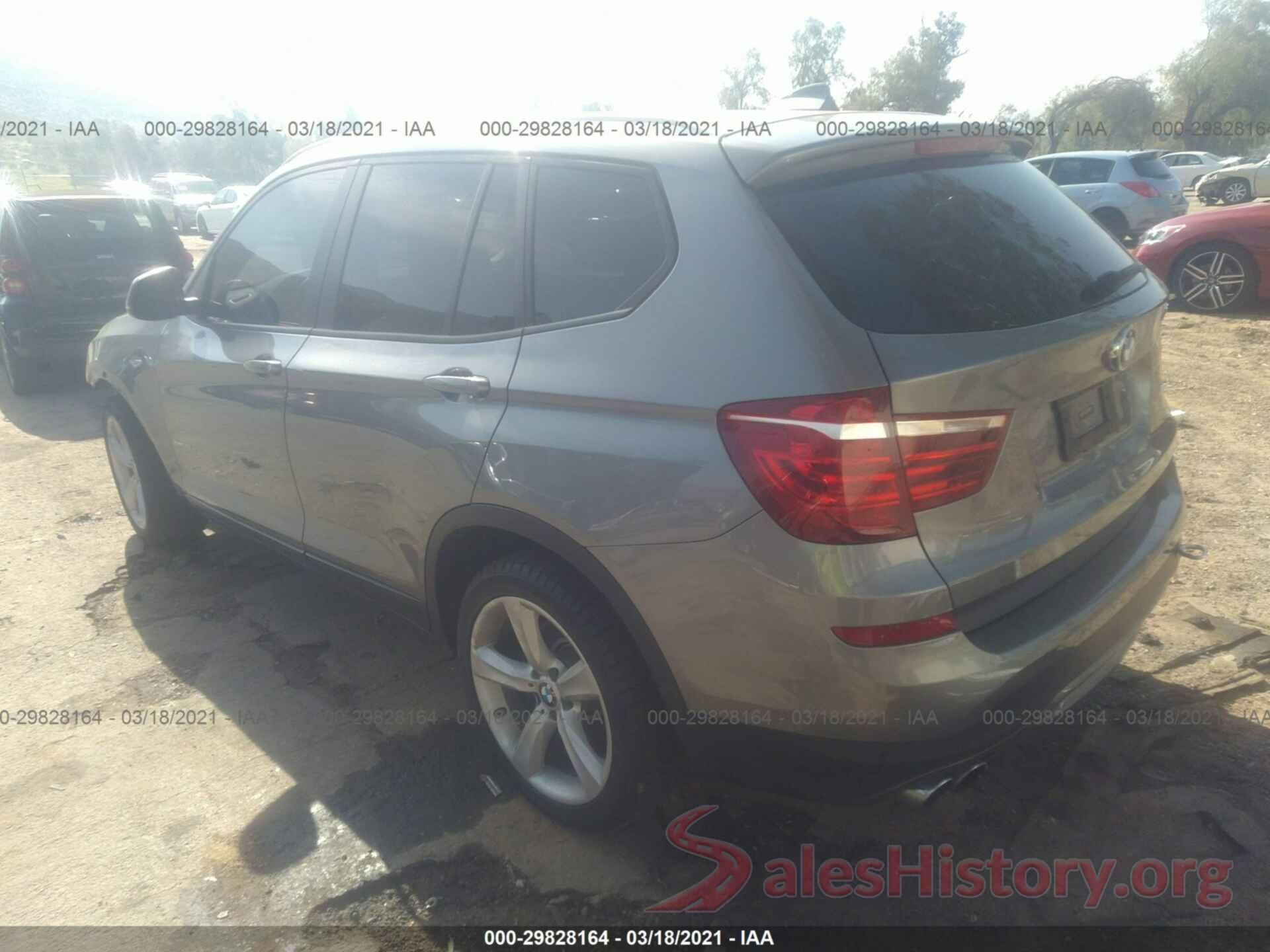 5UXWX9C33H0W68613 2017 BMW X3