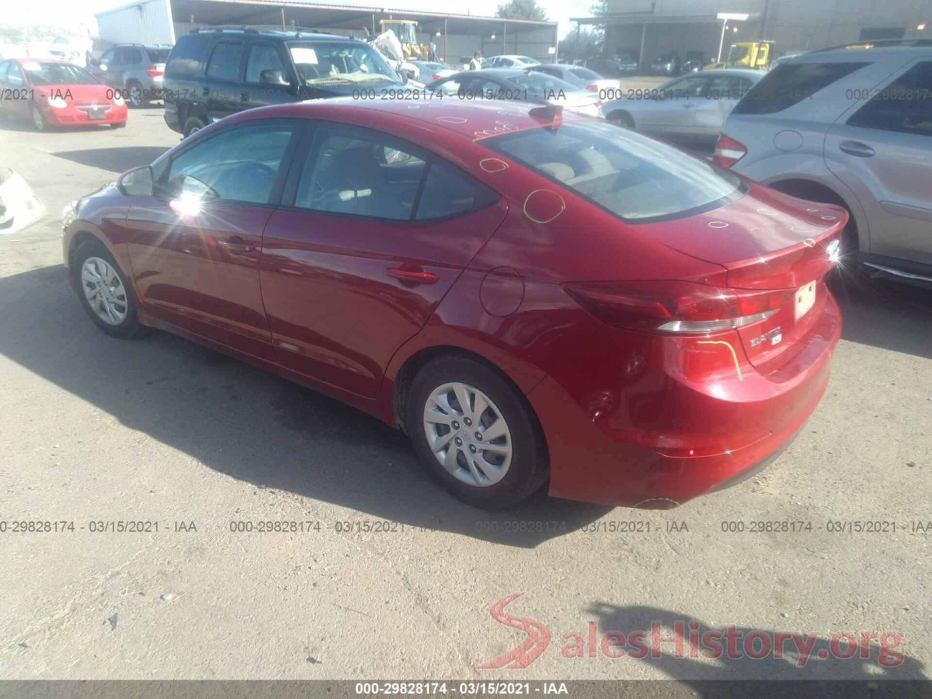 KMHD74LF6HU394527 2017 HYUNDAI ELANTRA