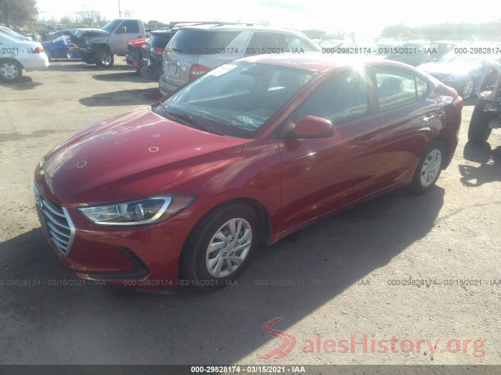 KMHD74LF6HU394527 2017 HYUNDAI ELANTRA