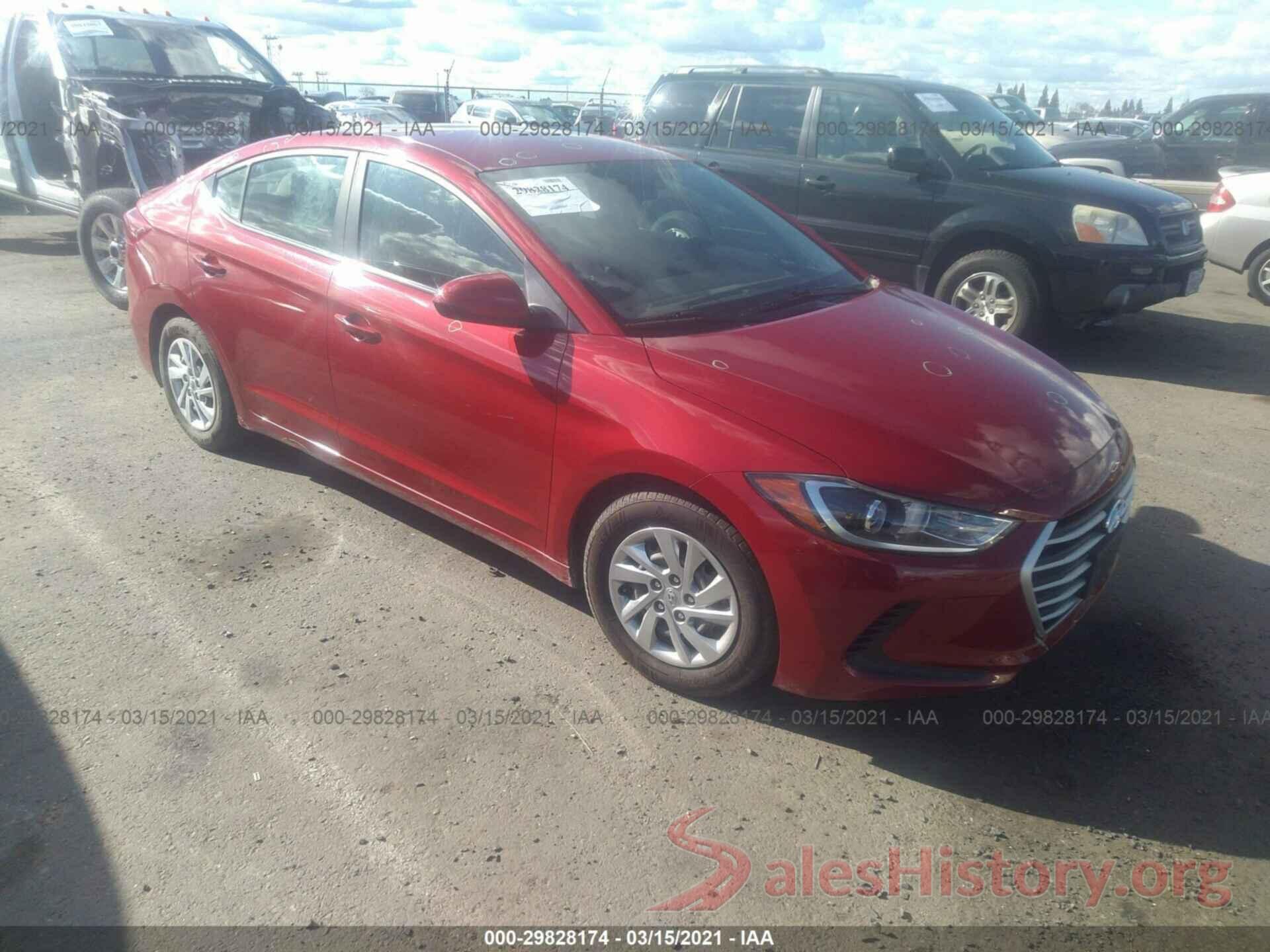 KMHD74LF6HU394527 2017 HYUNDAI ELANTRA