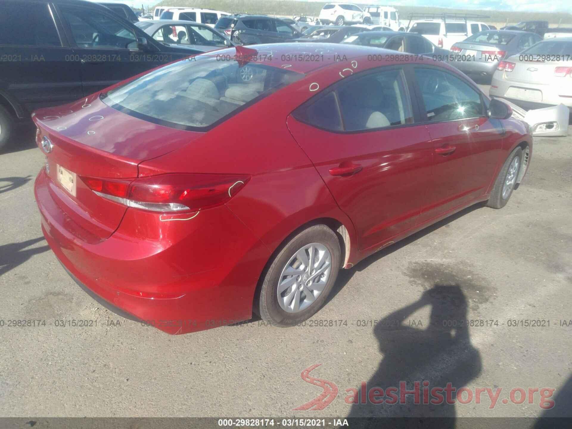 KMHD74LF6HU394527 2017 HYUNDAI ELANTRA