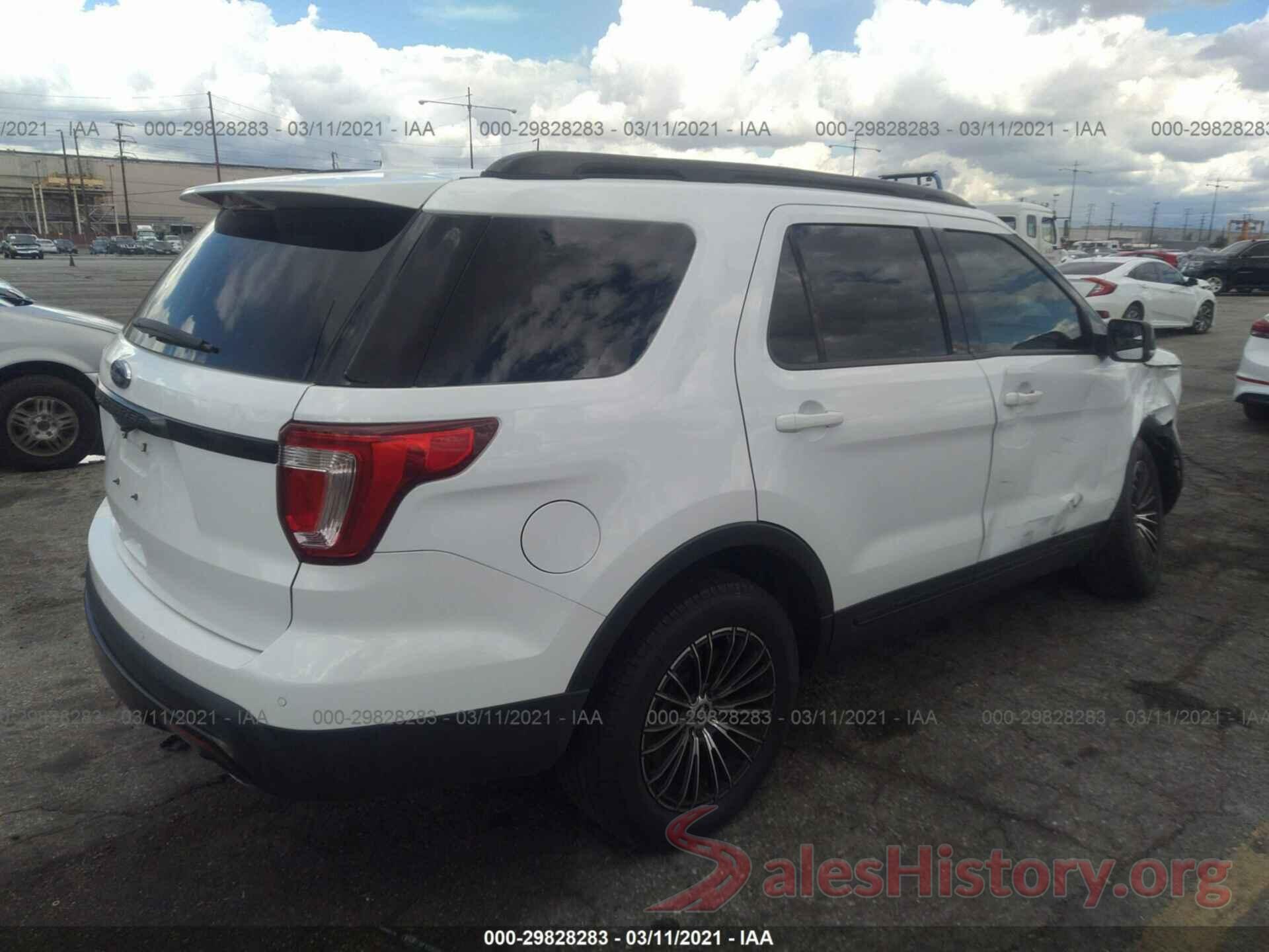 1FM5K7D81GGB18838 2016 FORD EXPLORER