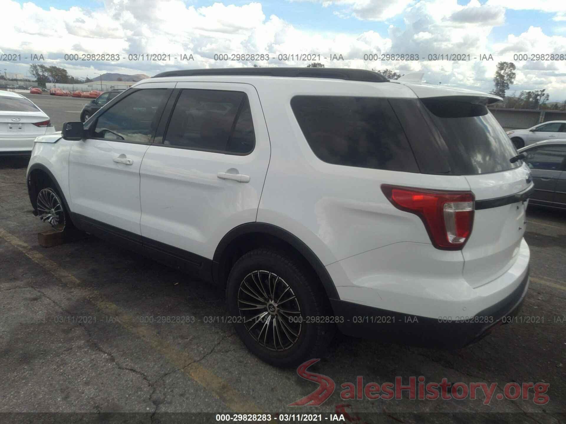 1FM5K7D81GGB18838 2016 FORD EXPLORER