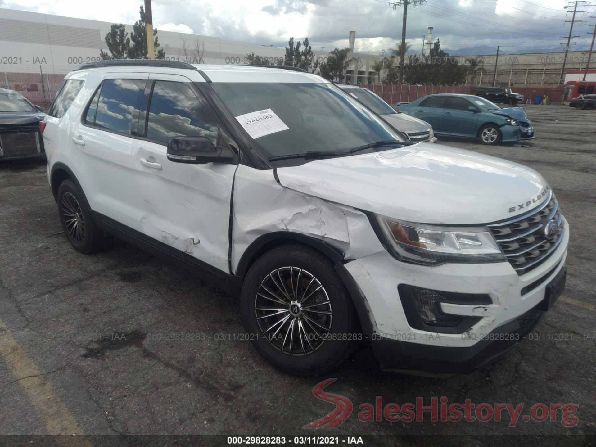 1FM5K7D81GGB18838 2016 FORD EXPLORER