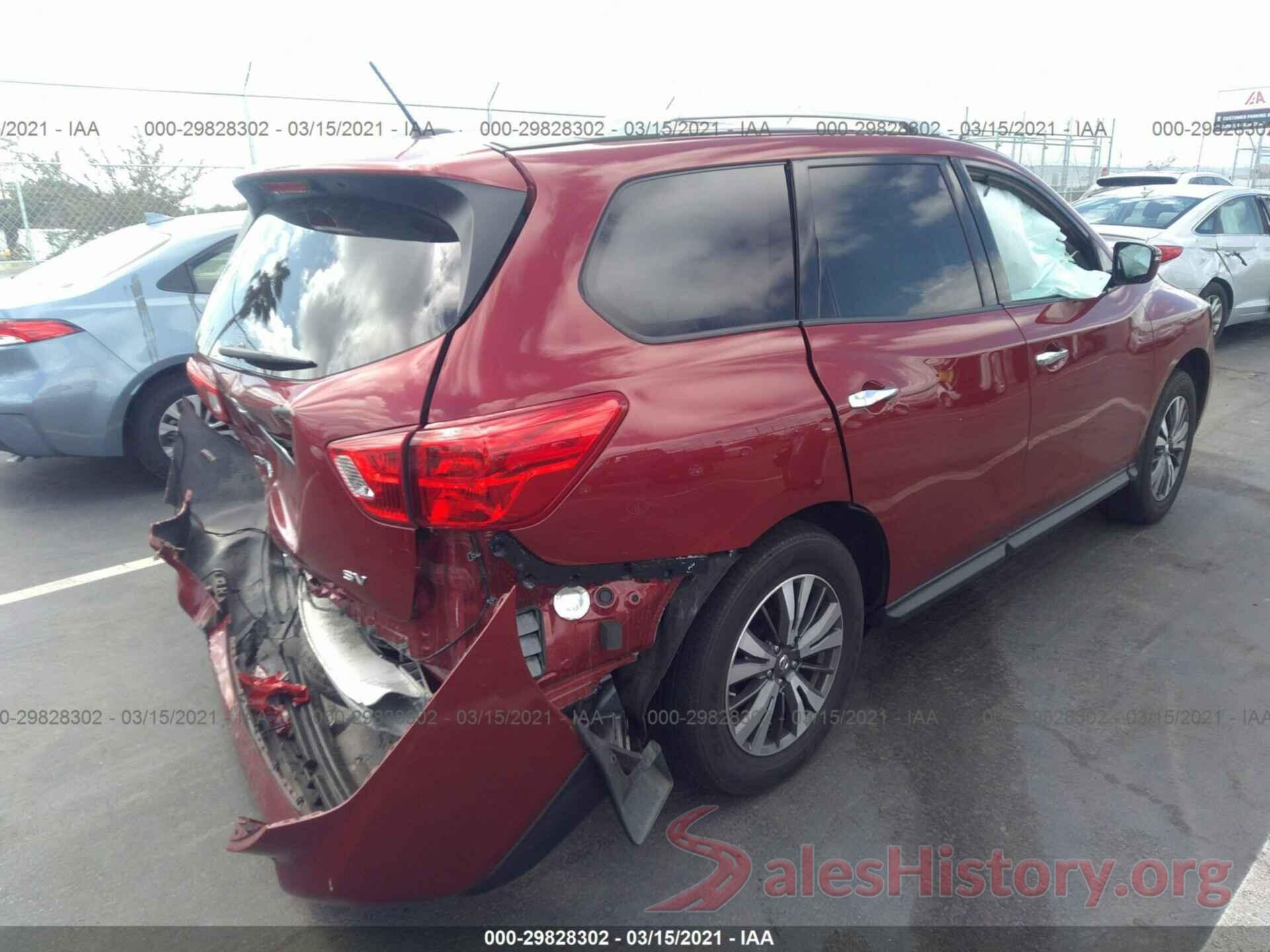 5N1DR2MN9HC910633 2017 NISSAN PATHFINDER