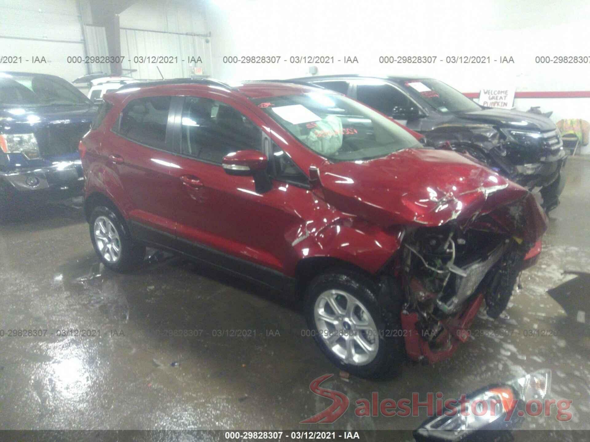 MAJ6S3GL5KC271956 2019 FORD ECOSPORT