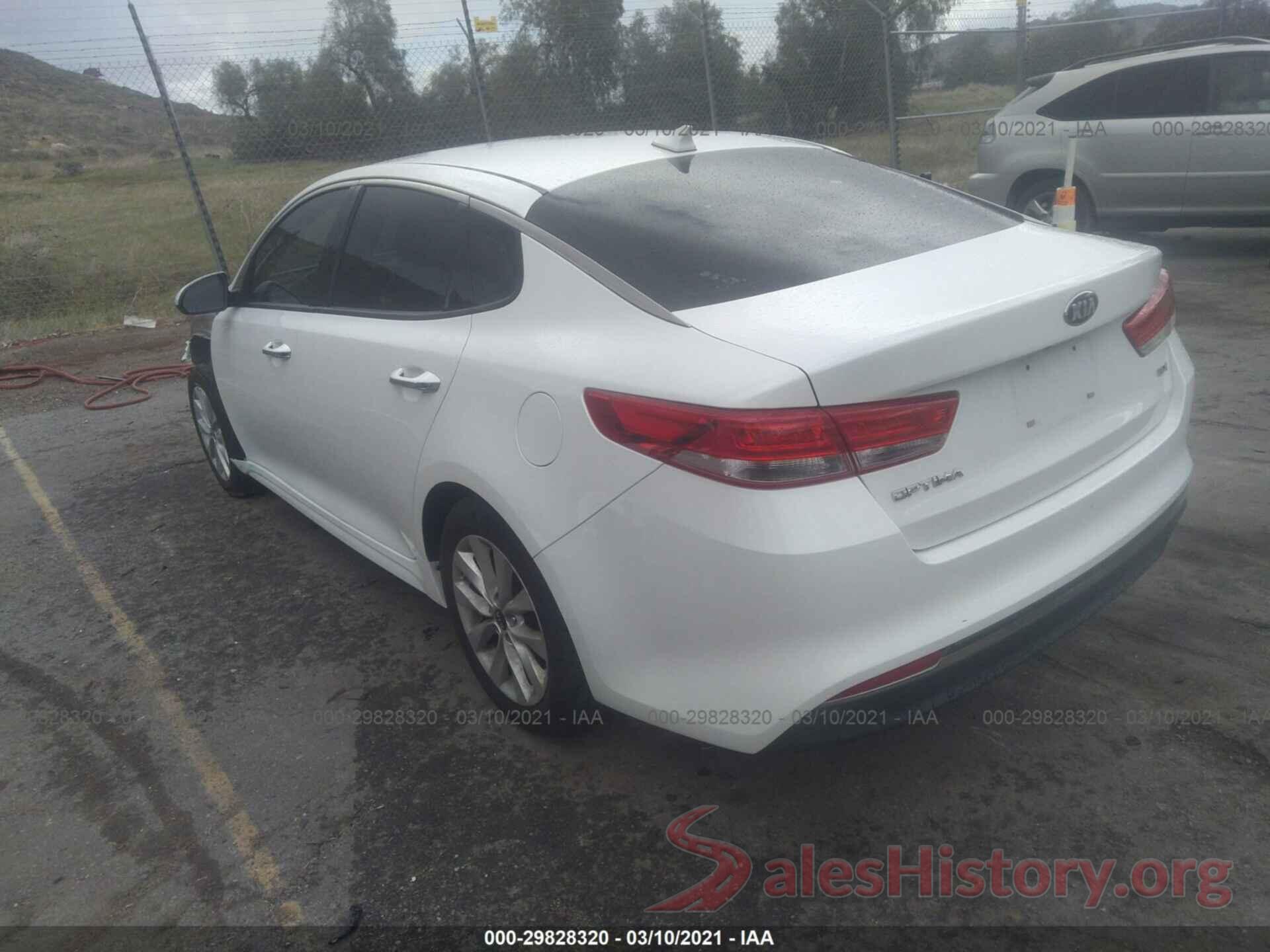 5XXGU4L31GG042234 2016 KIA OPTIMA