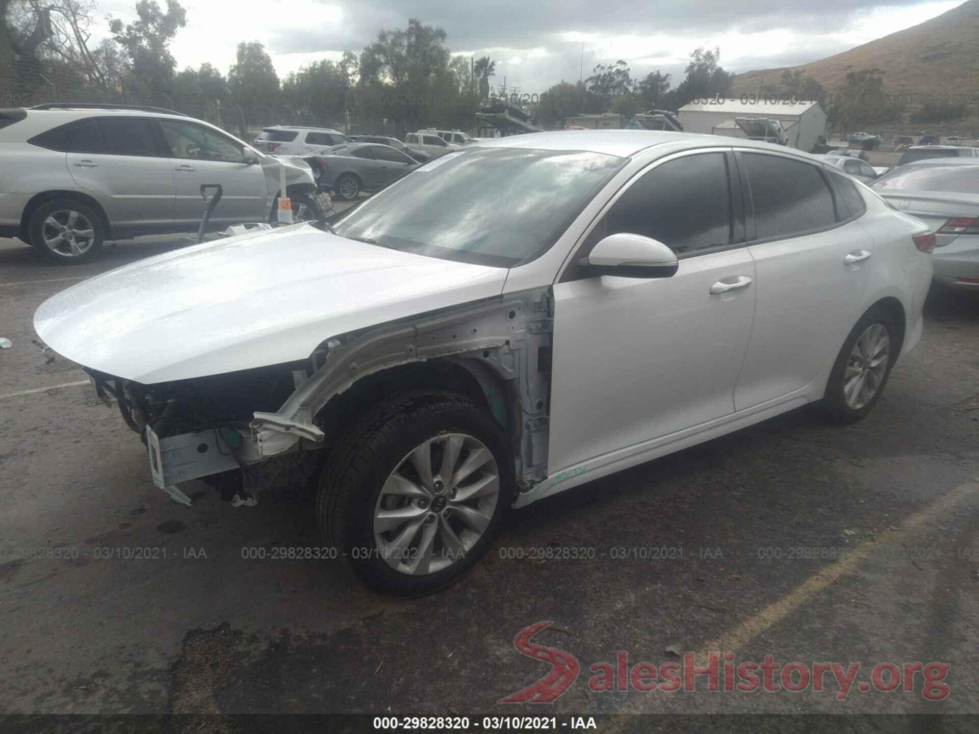 5XXGU4L31GG042234 2016 KIA OPTIMA