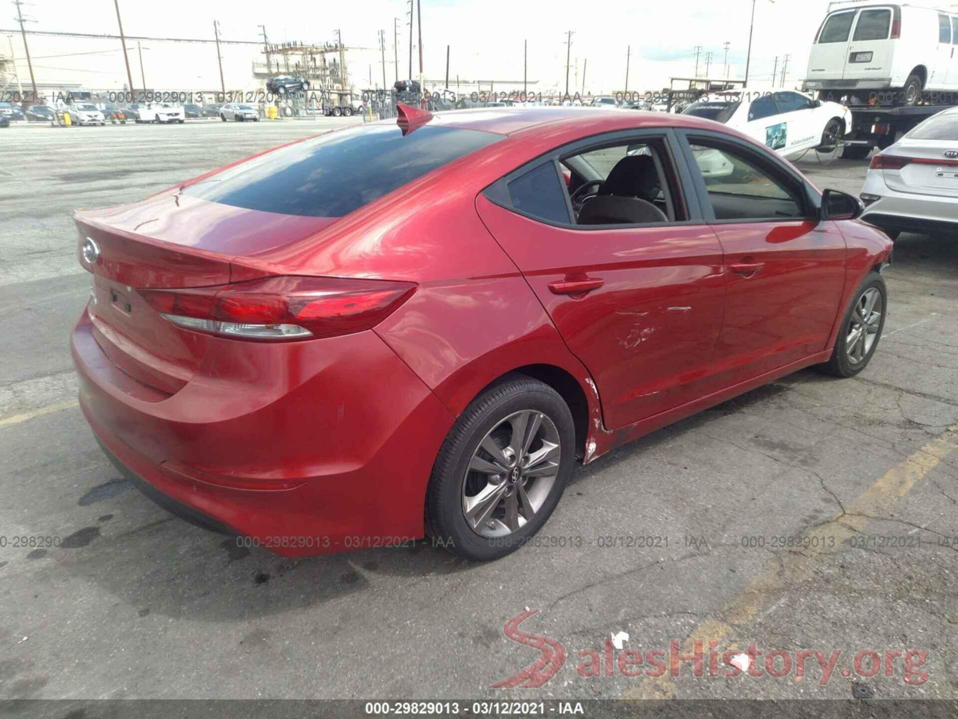 5NPD84LF6HH118974 2017 HYUNDAI ELANTRA