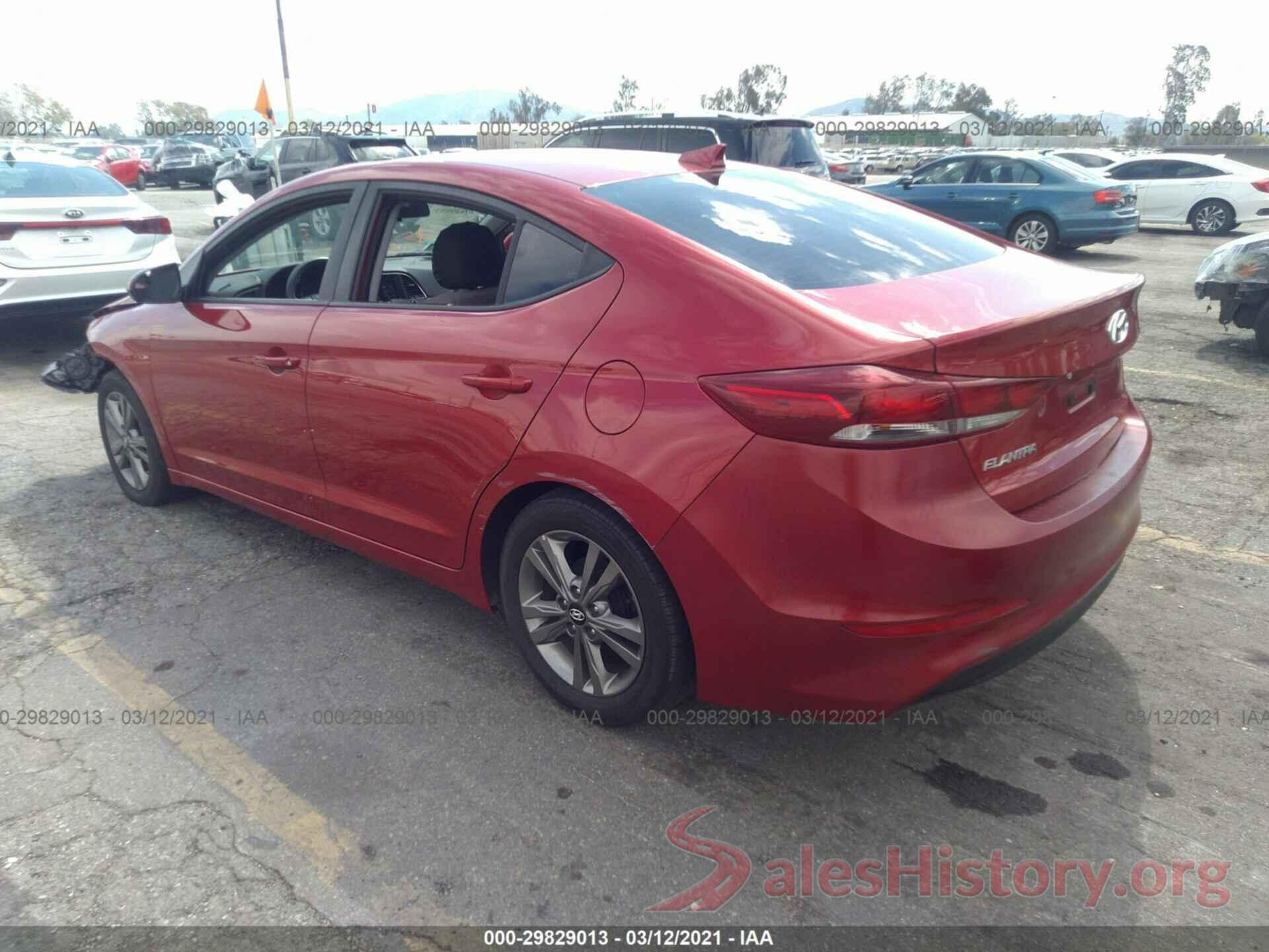 5NPD84LF6HH118974 2017 HYUNDAI ELANTRA