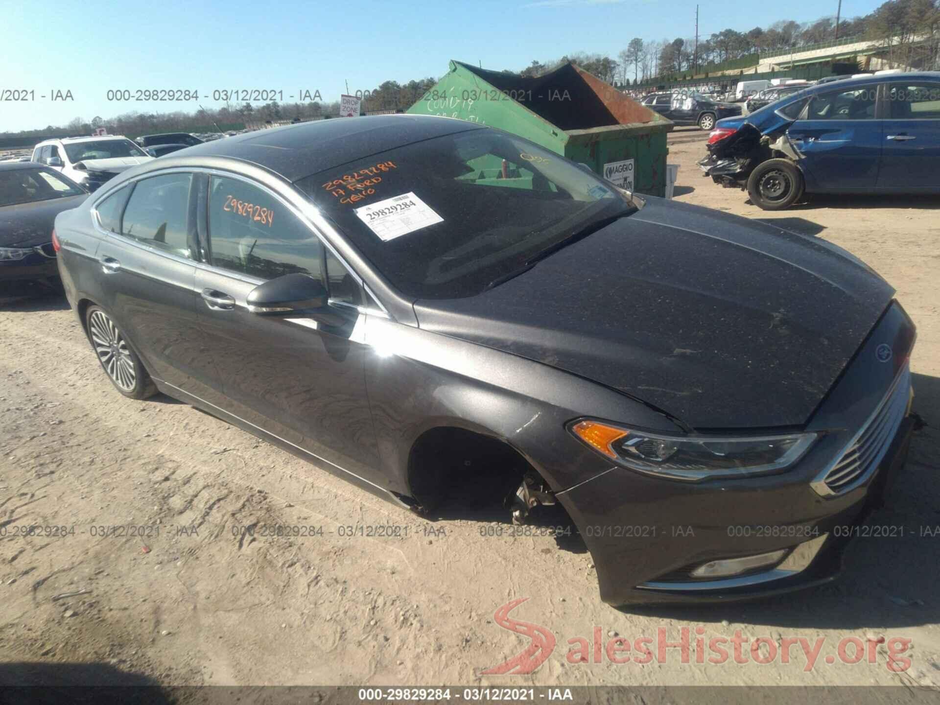 3FA6P0T94HR256255 2017 FORD FUSION