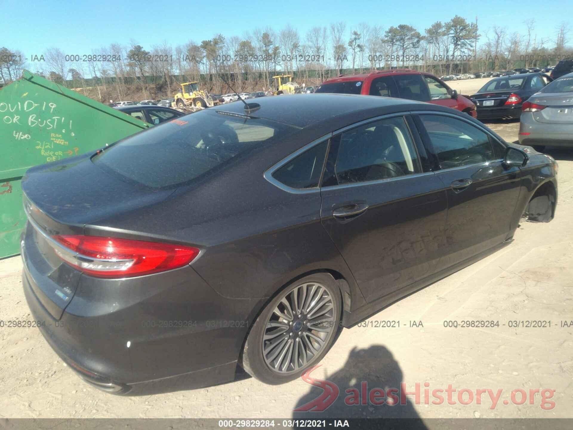 3FA6P0T94HR256255 2017 FORD FUSION