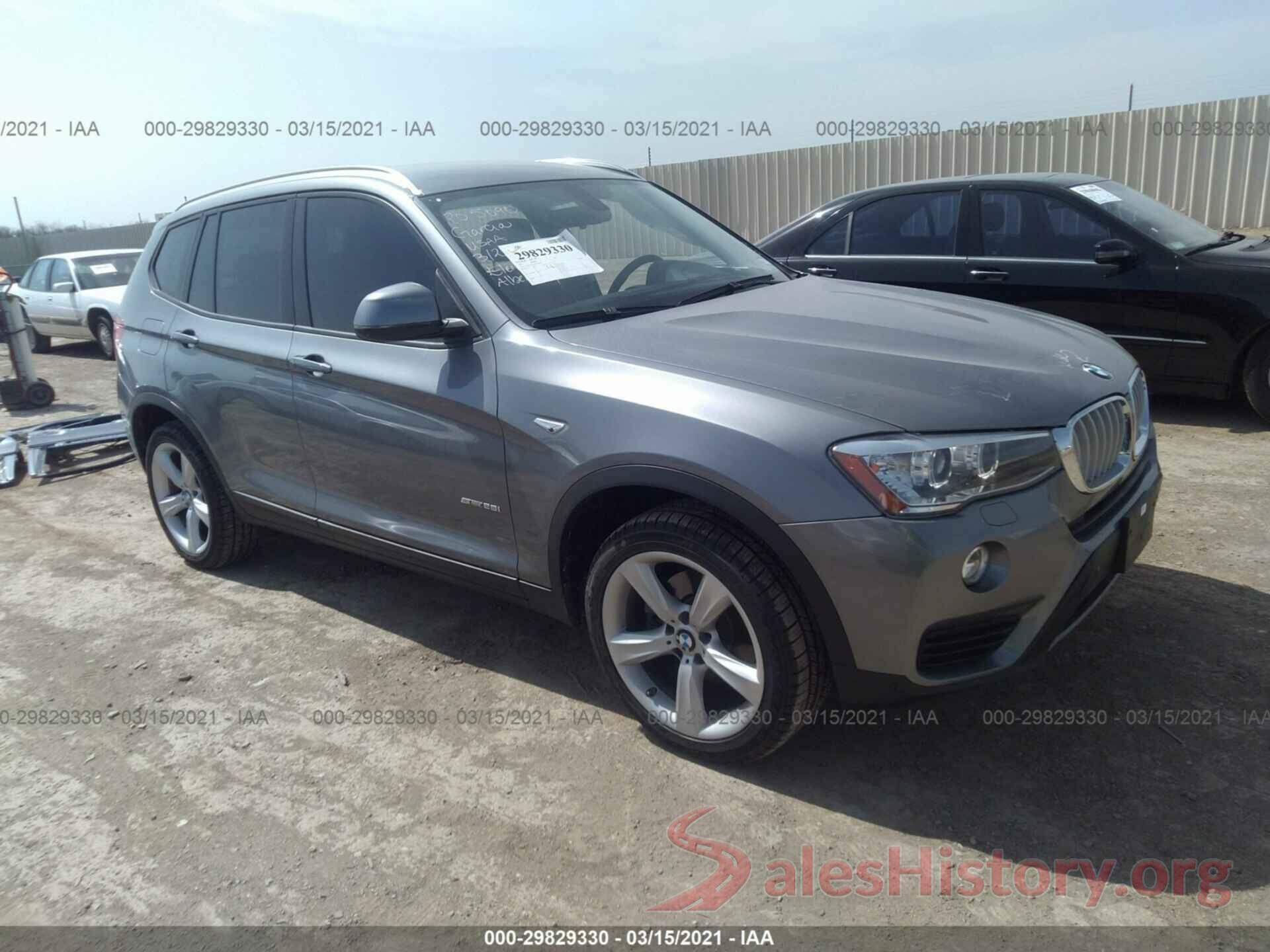 5UXWZ7C58H0U46780 2017 BMW X3