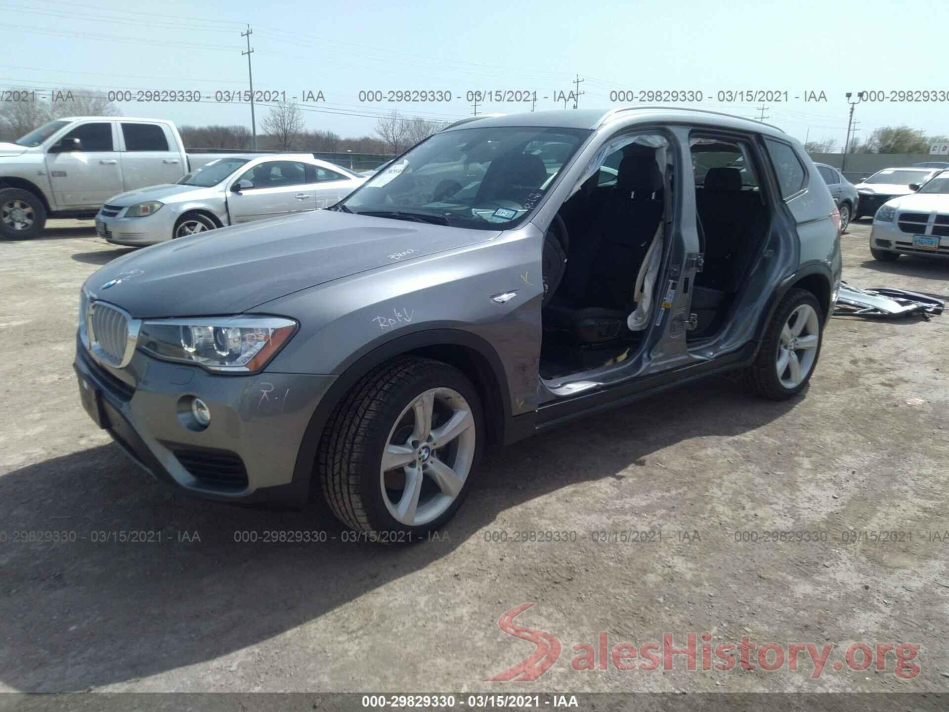 5UXWZ7C58H0U46780 2017 BMW X3