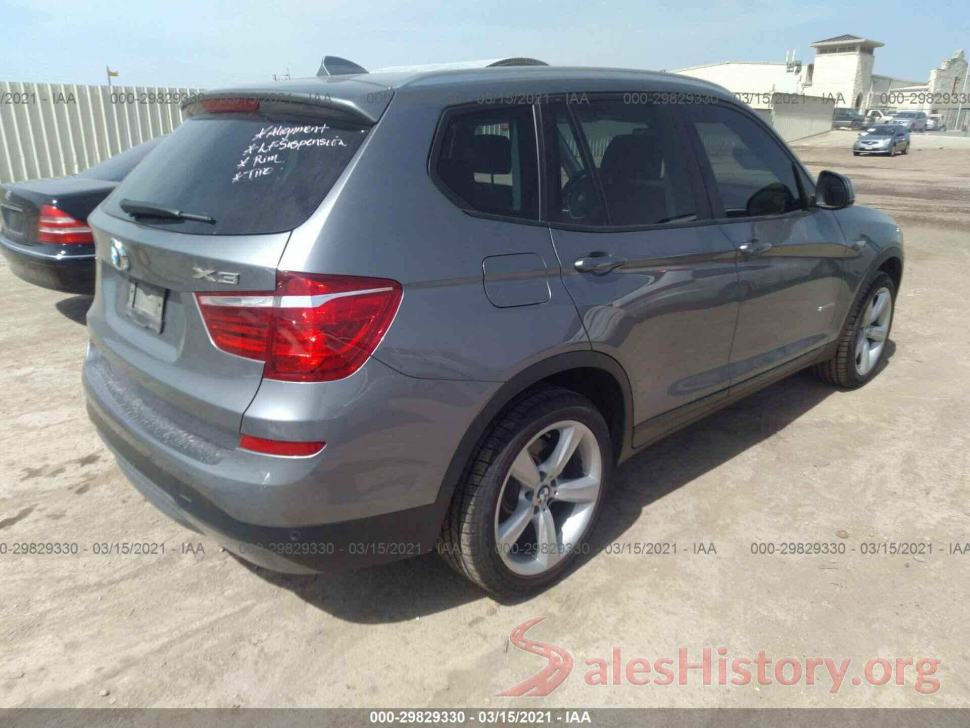 5UXWZ7C58H0U46780 2017 BMW X3