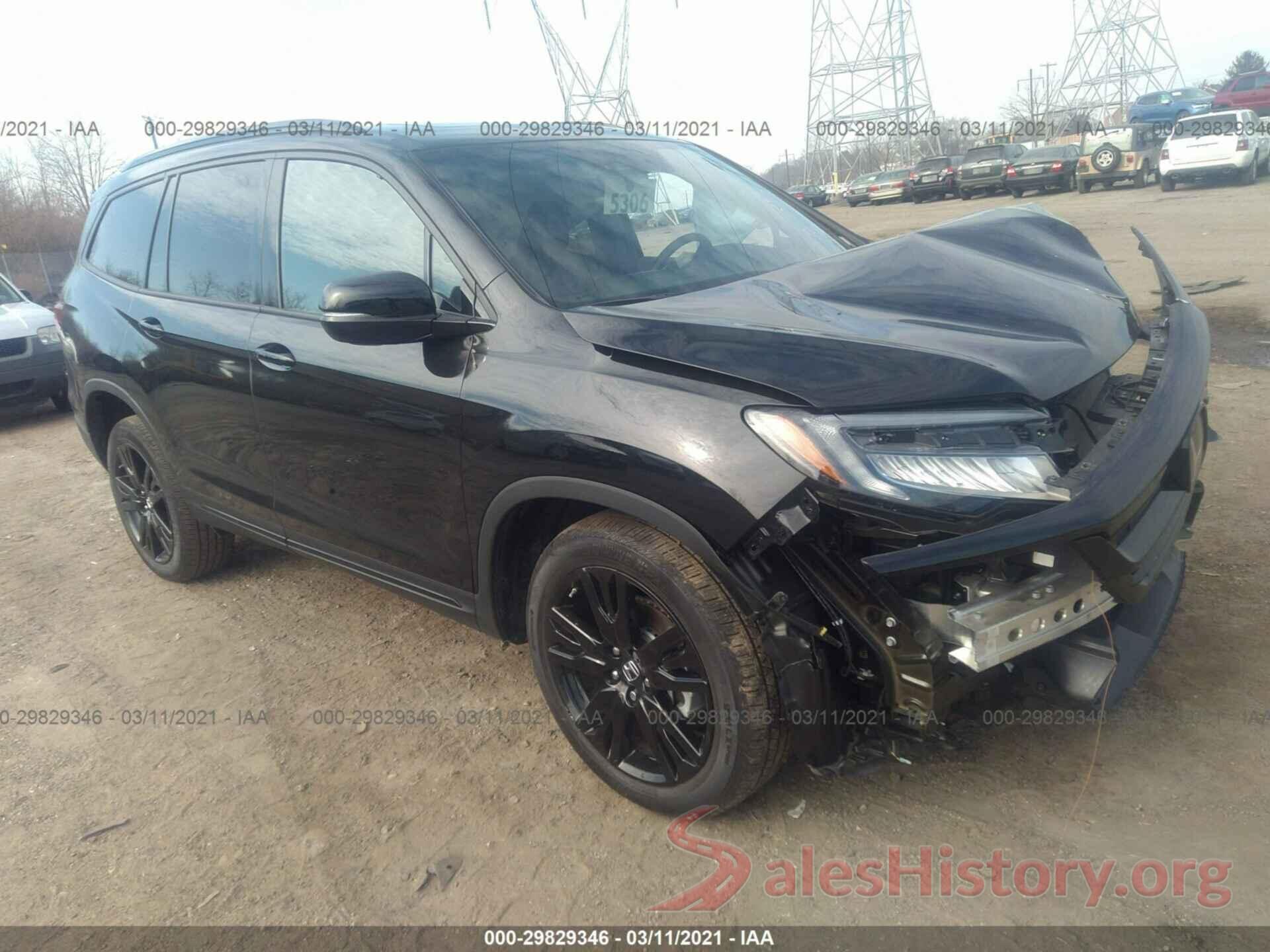 5FNYF6H74LB054283 2020 HONDA PILOT