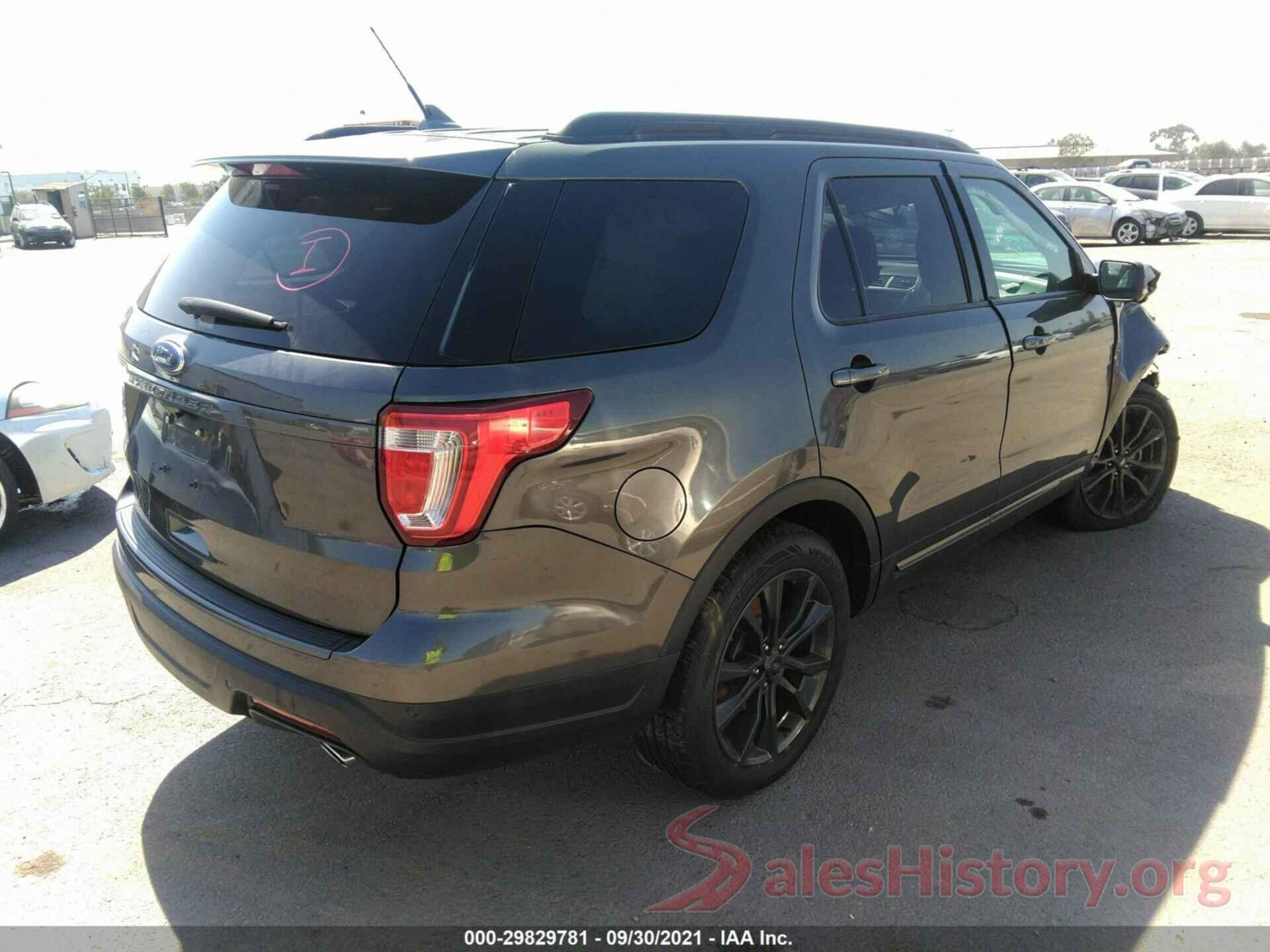 1FM5K7D85KGA60497 2019 FORD EXPLORER