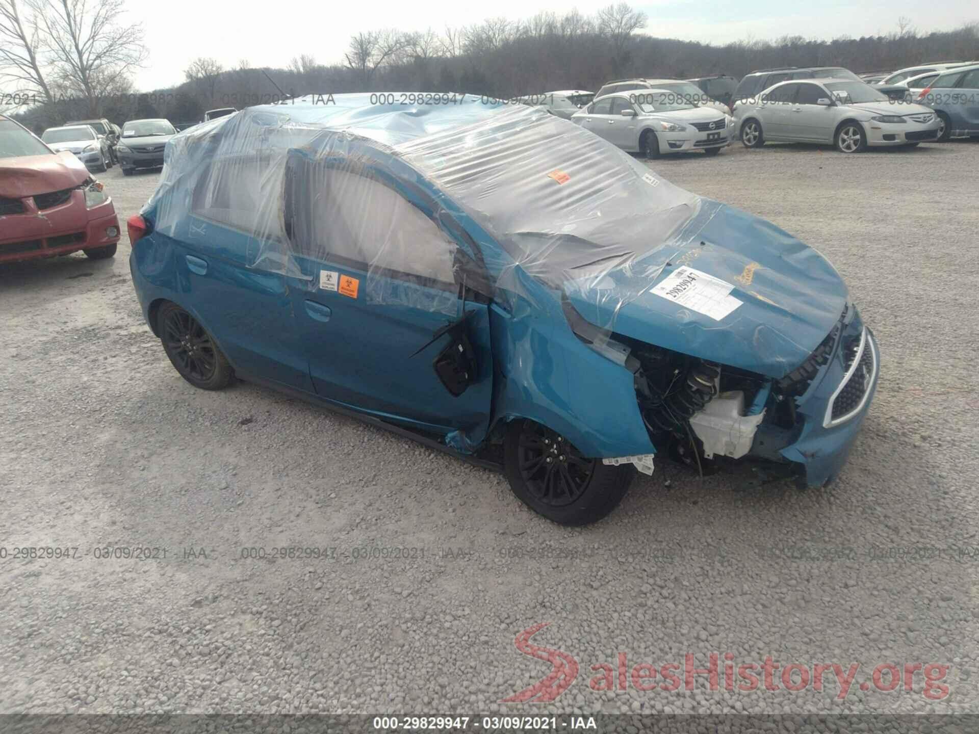 ML32A5HJ3LH001622 2020 MITSUBISHI MIRAGE