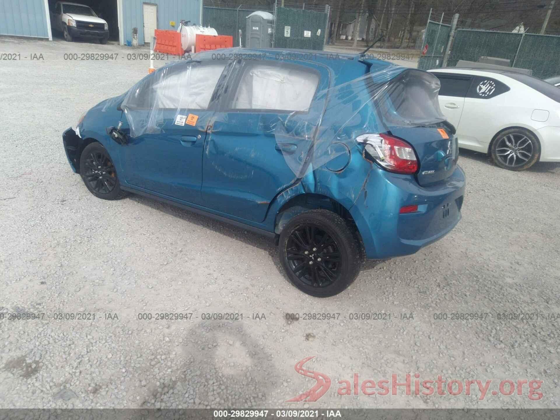 ML32A5HJ3LH001622 2020 MITSUBISHI MIRAGE