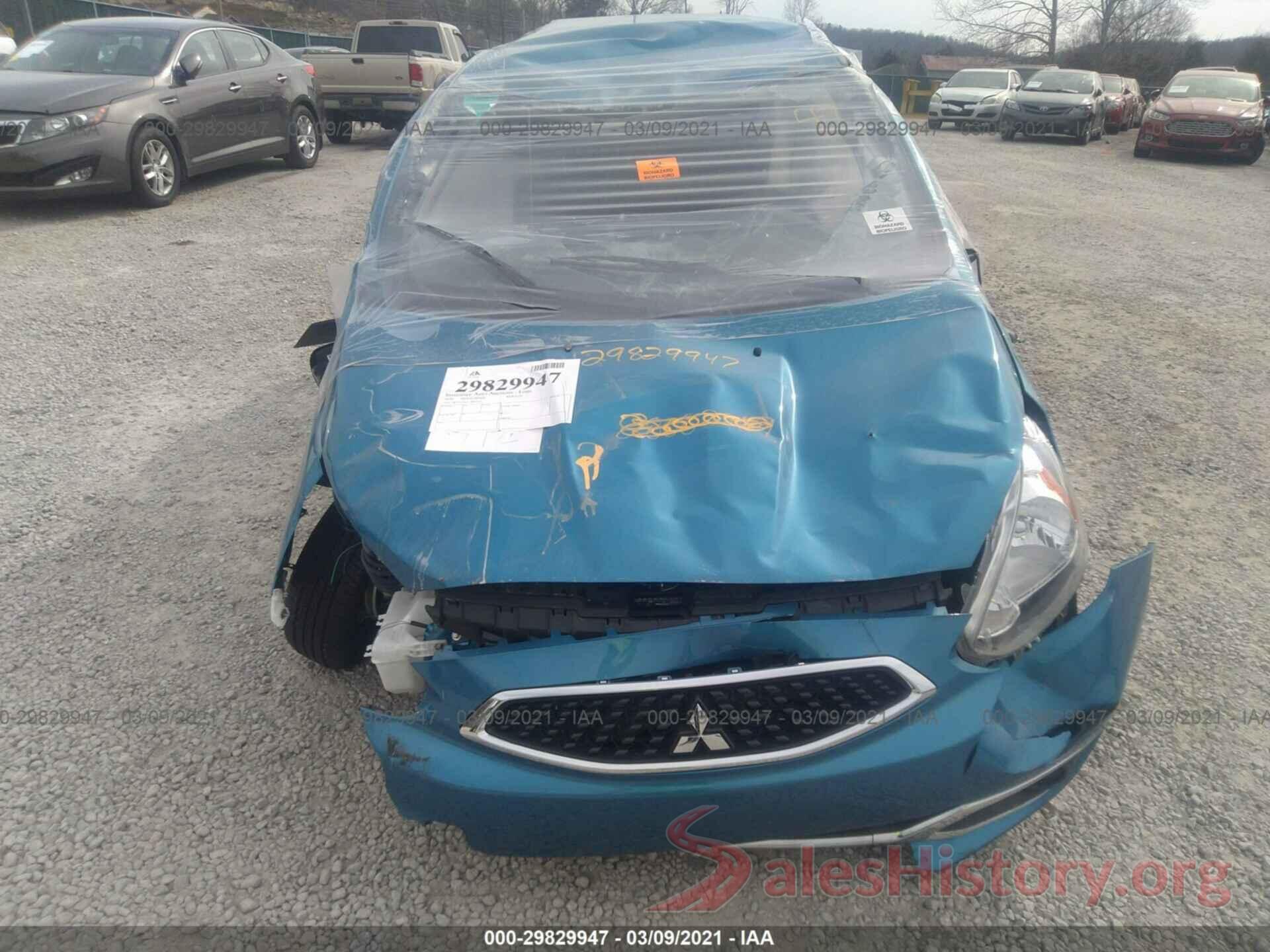 ML32A5HJ3LH001622 2020 MITSUBISHI MIRAGE