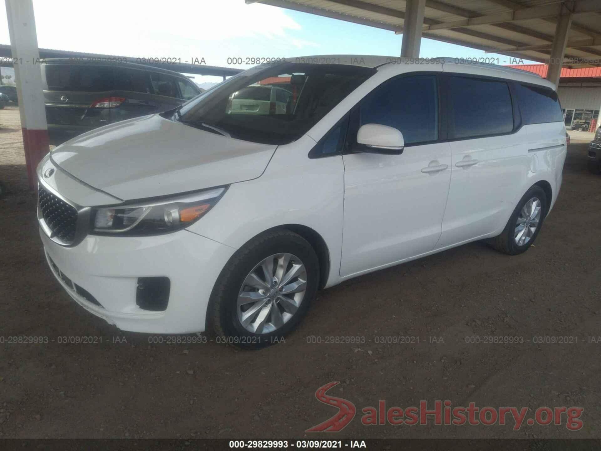 KNDMB5C16G6100057 2016 KIA SEDONA