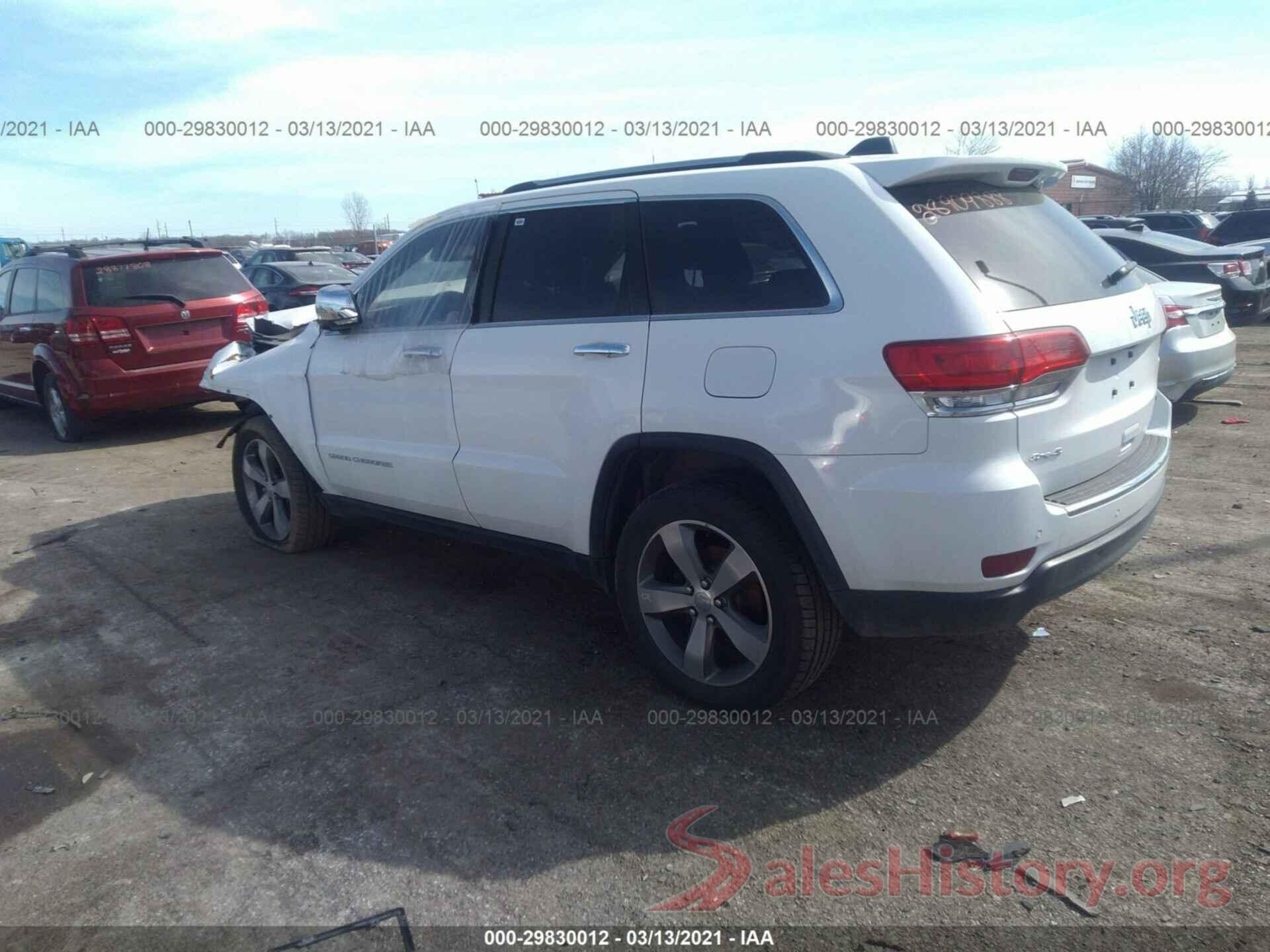 1C4RJFBG2GC313528 2016 JEEP GRAND CHEROKEE