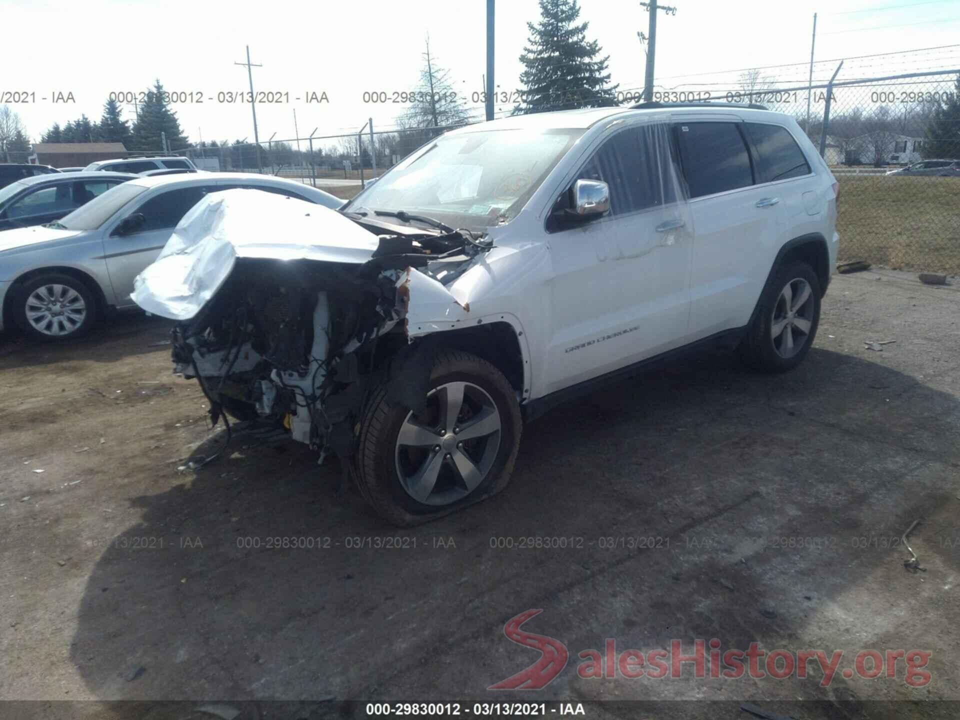 1C4RJFBG2GC313528 2016 JEEP GRAND CHEROKEE